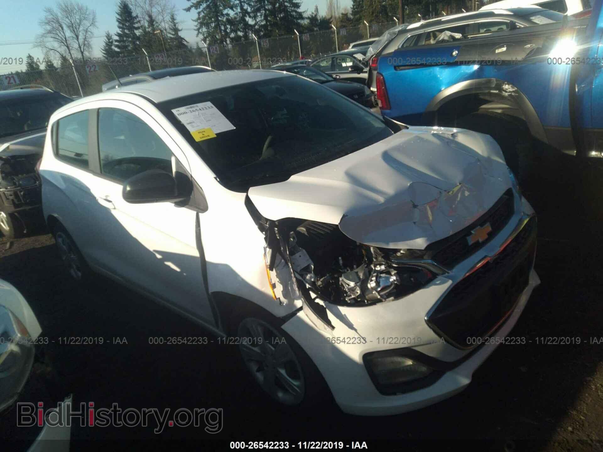 Photo KL8CB6SA1KC729621 - CHEVROLET SPARK 2019