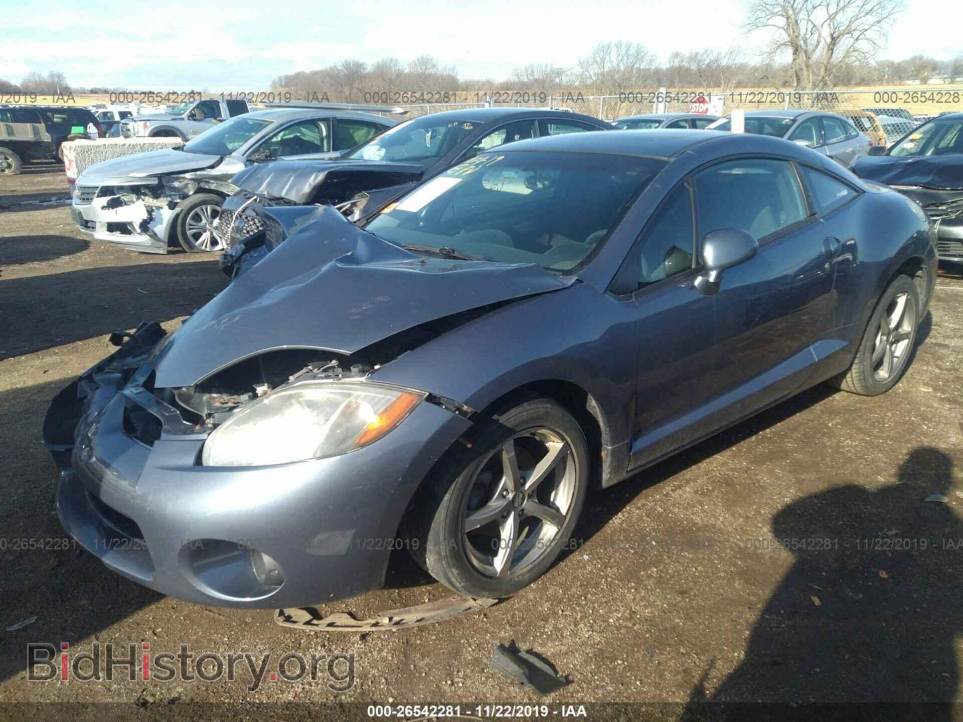 2007 MITSUBISHI ECLIPSE - VIN: 4A3AK24F57E028895 - Photo 2