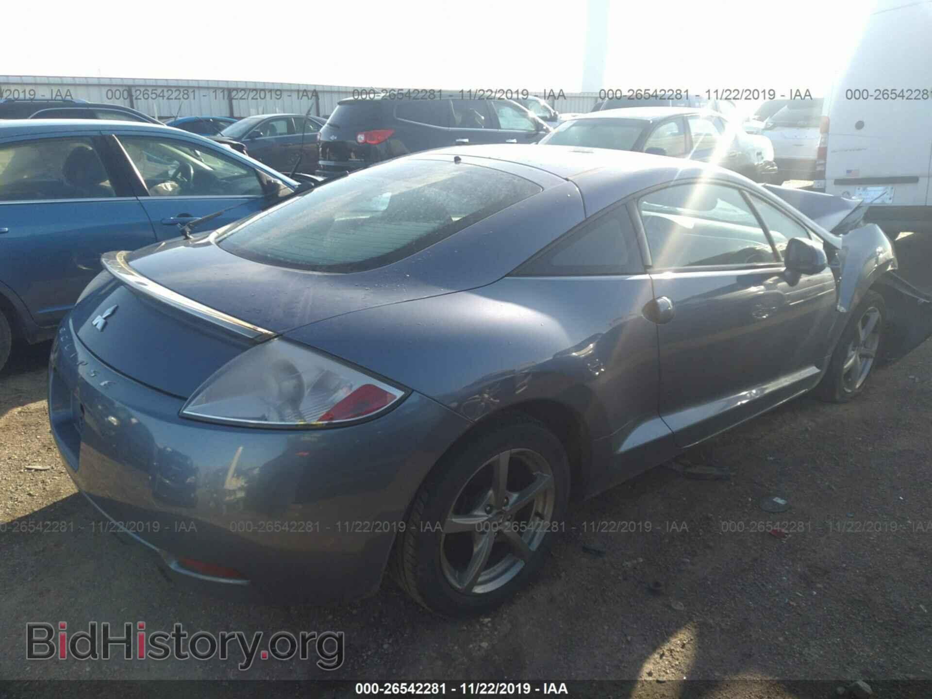 2007 MITSUBISHI ECLIPSE - VIN: 4A3AK24F57E028895 - Photo 4