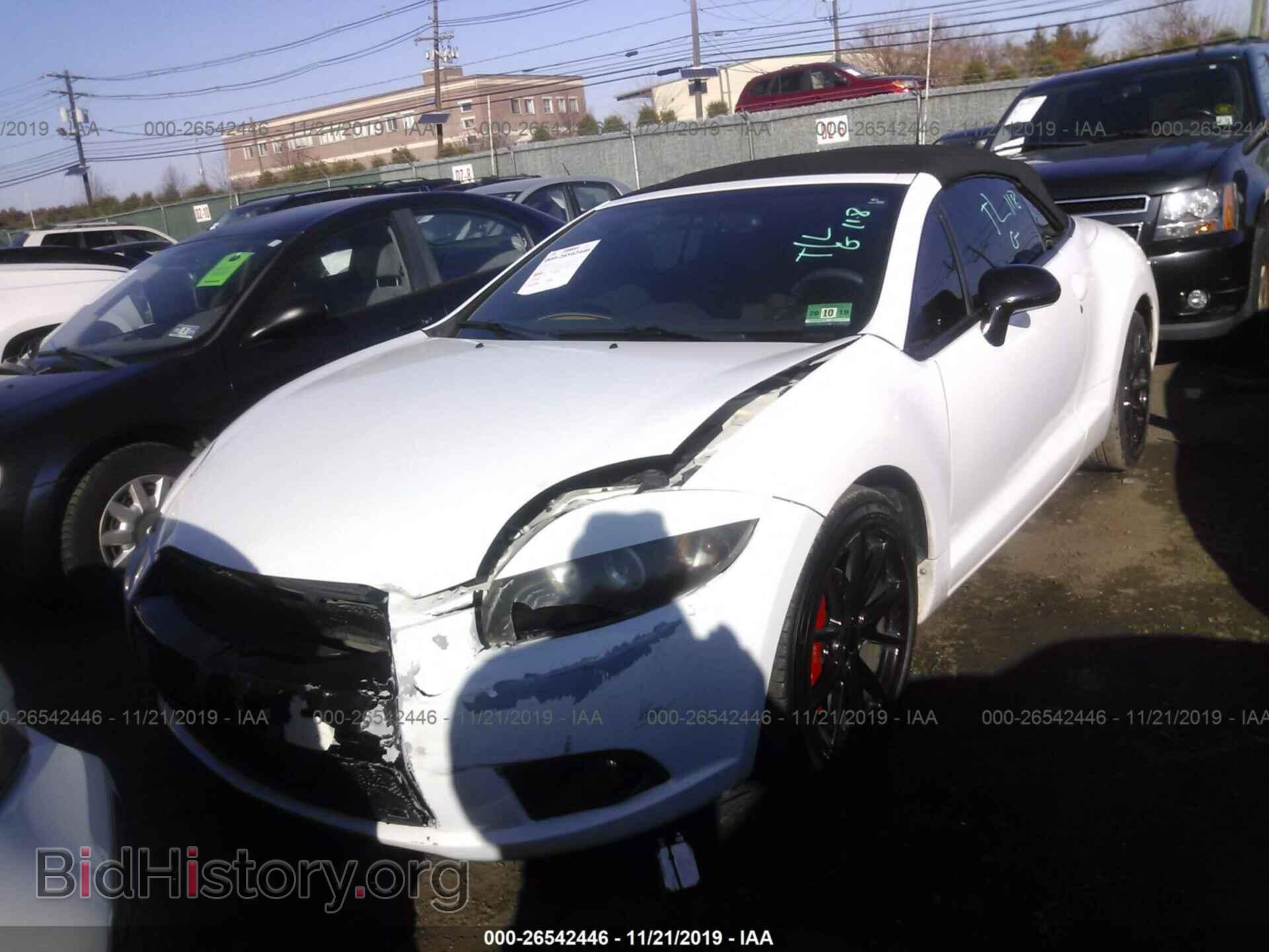 2012 MITSUBISHI ECLIPSE - VIN: 4A37L2EF7CE003321 - Photo 2