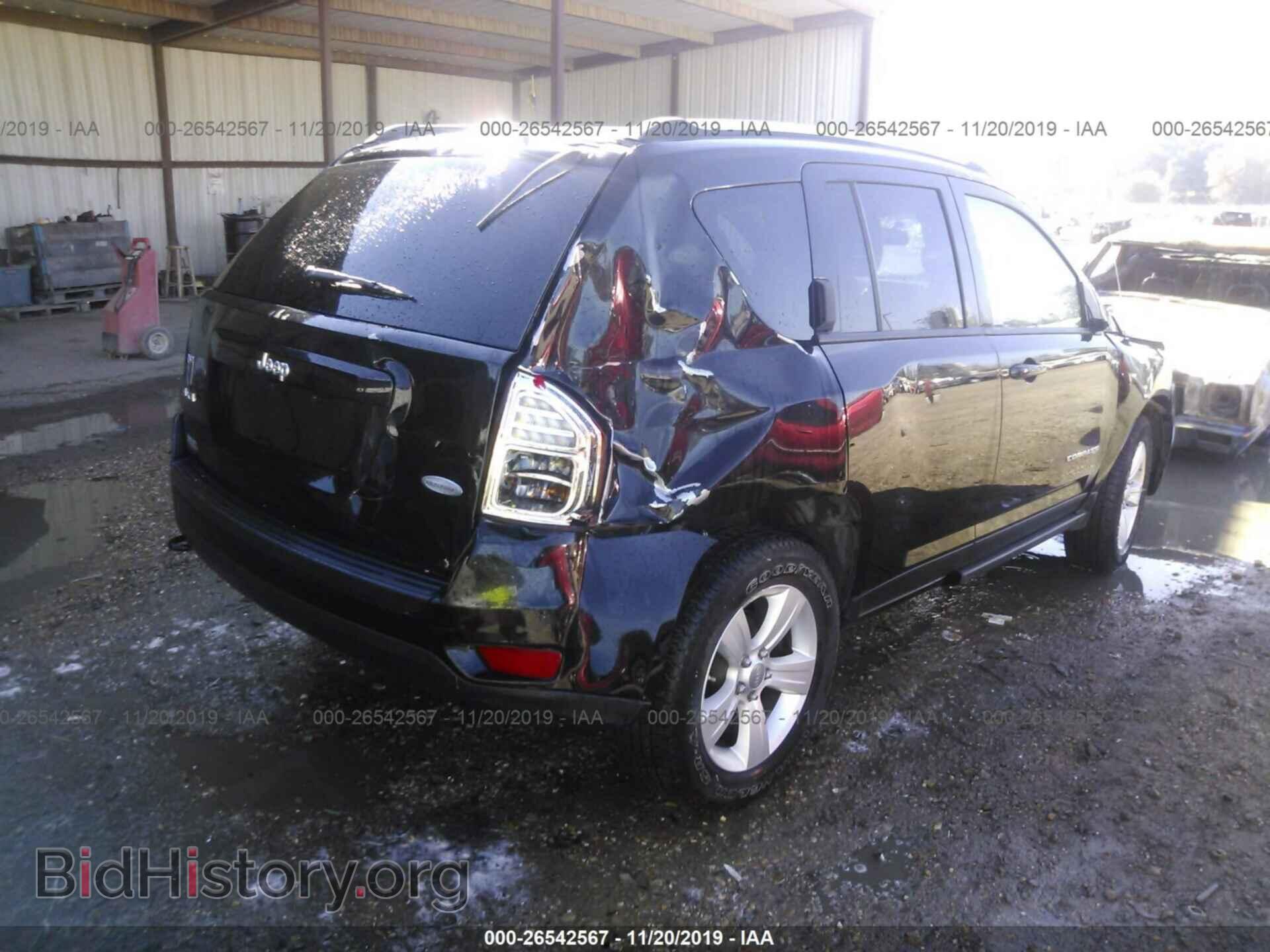 2012 JEEP COMPASS - VIN: 1C4NJDEB3CD603316 - Фото 4