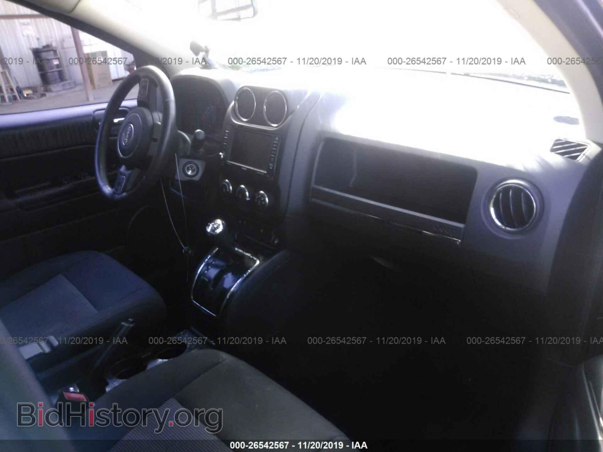 2012 JEEP COMPASS - VIN: 1C4NJDEB3CD603316 - Фото 5