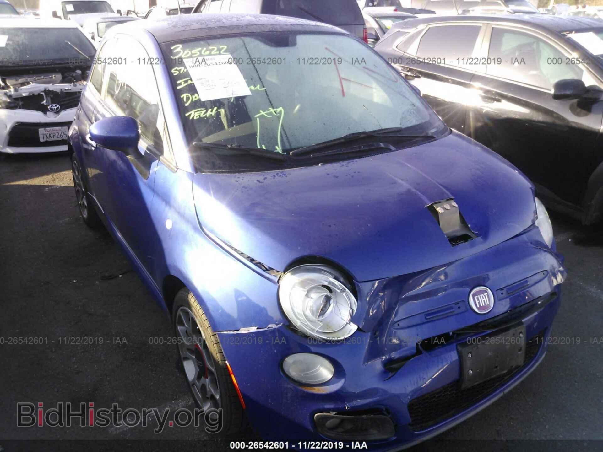 Photo 3C3CFFBR2CT119710 - FIAT 500 2012