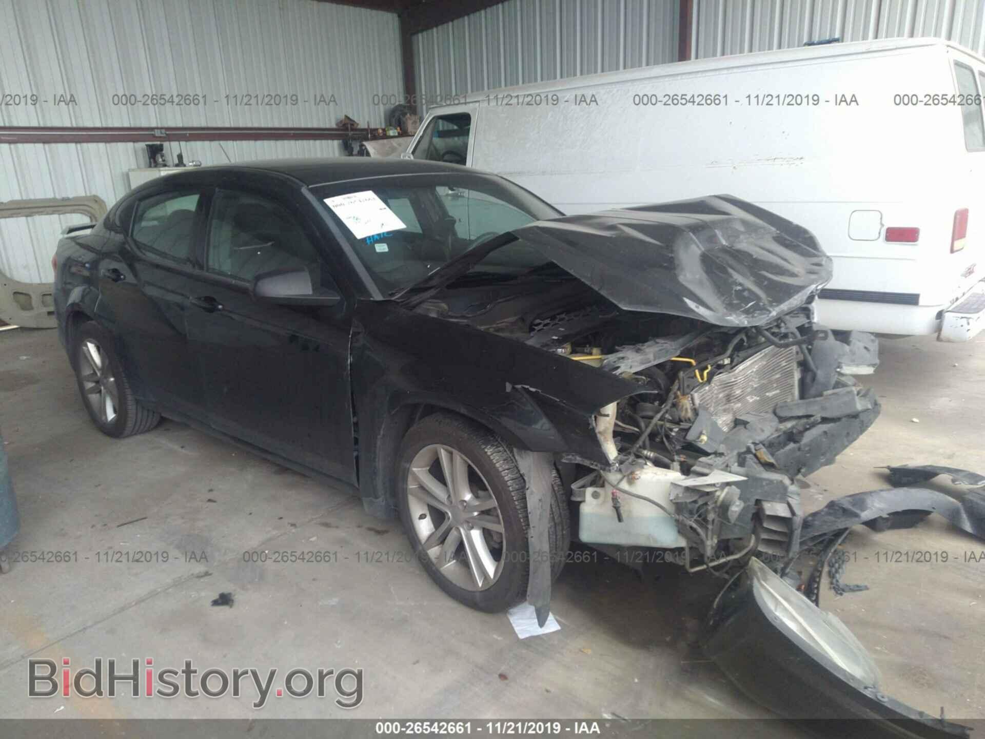 Photo 1C3CDZAGXCN254604 - DODGE AVENGER 2012