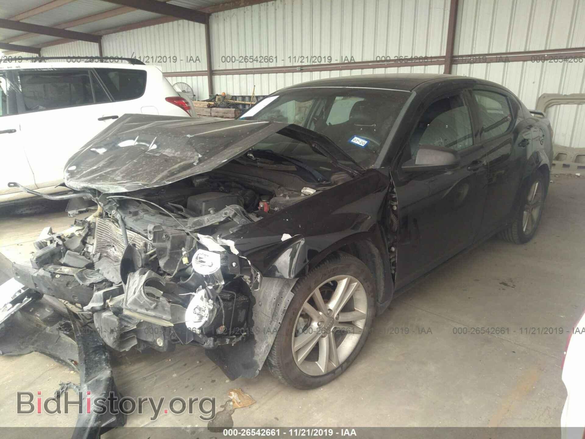 2012 DODGE AVENGER - VIN: 1C3CDZAGXCN254604 - Photo 2