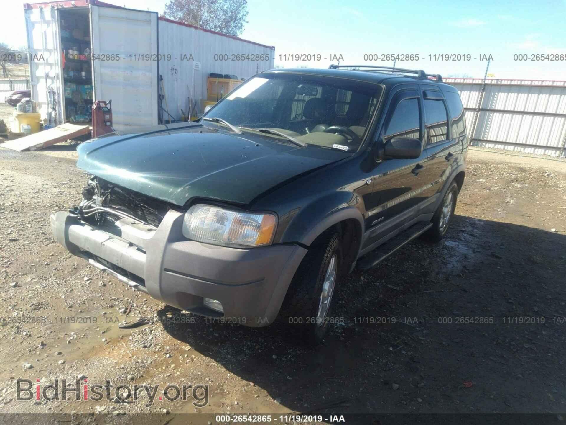 2002 FORD ESCAPE - VIN: 1FMYU041X2KA80453 - Фото 2