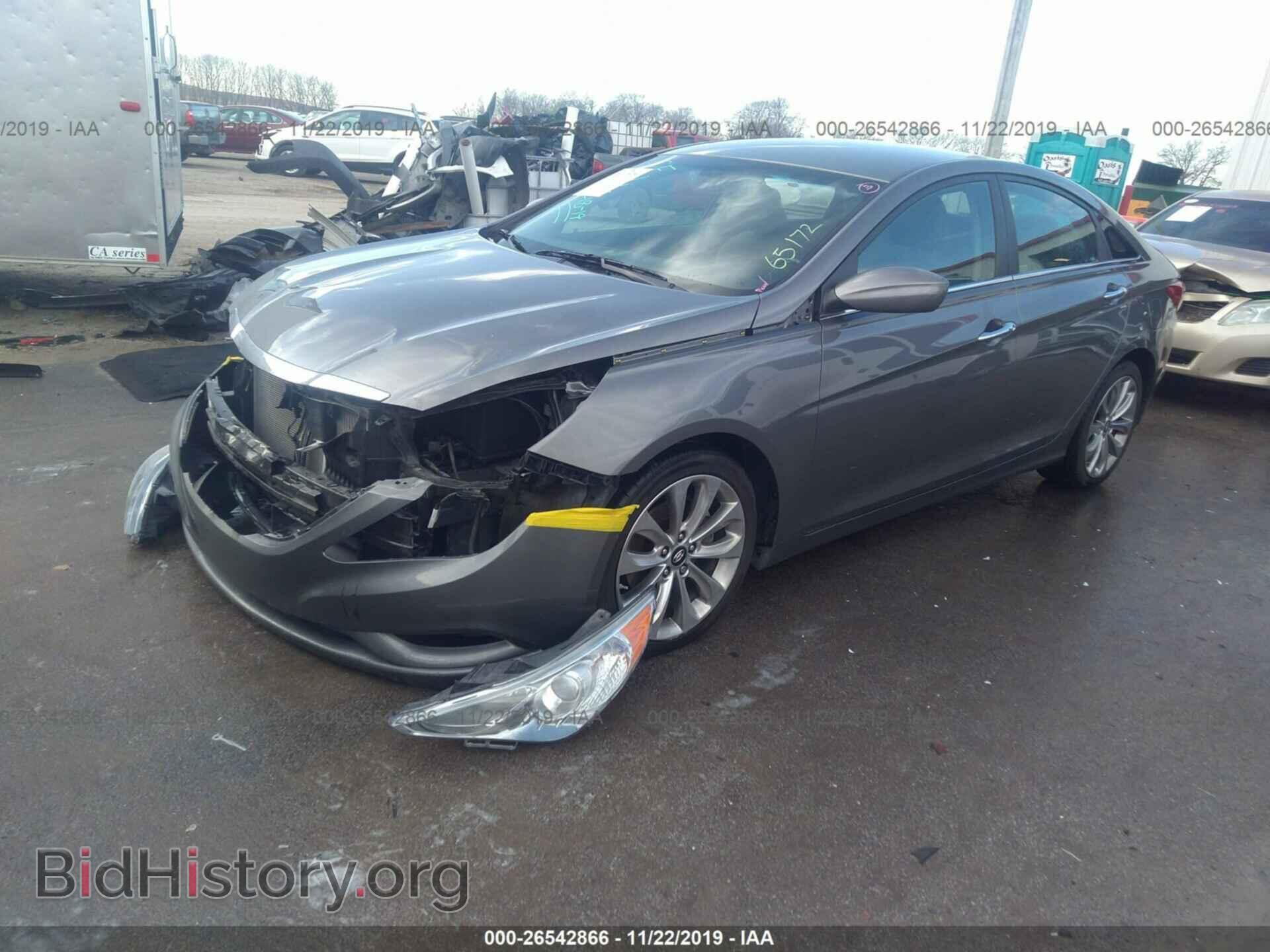 2012 HYUNDAI SONATA - VIN: 5NPEC4ABXCH473920 - Фото 2
