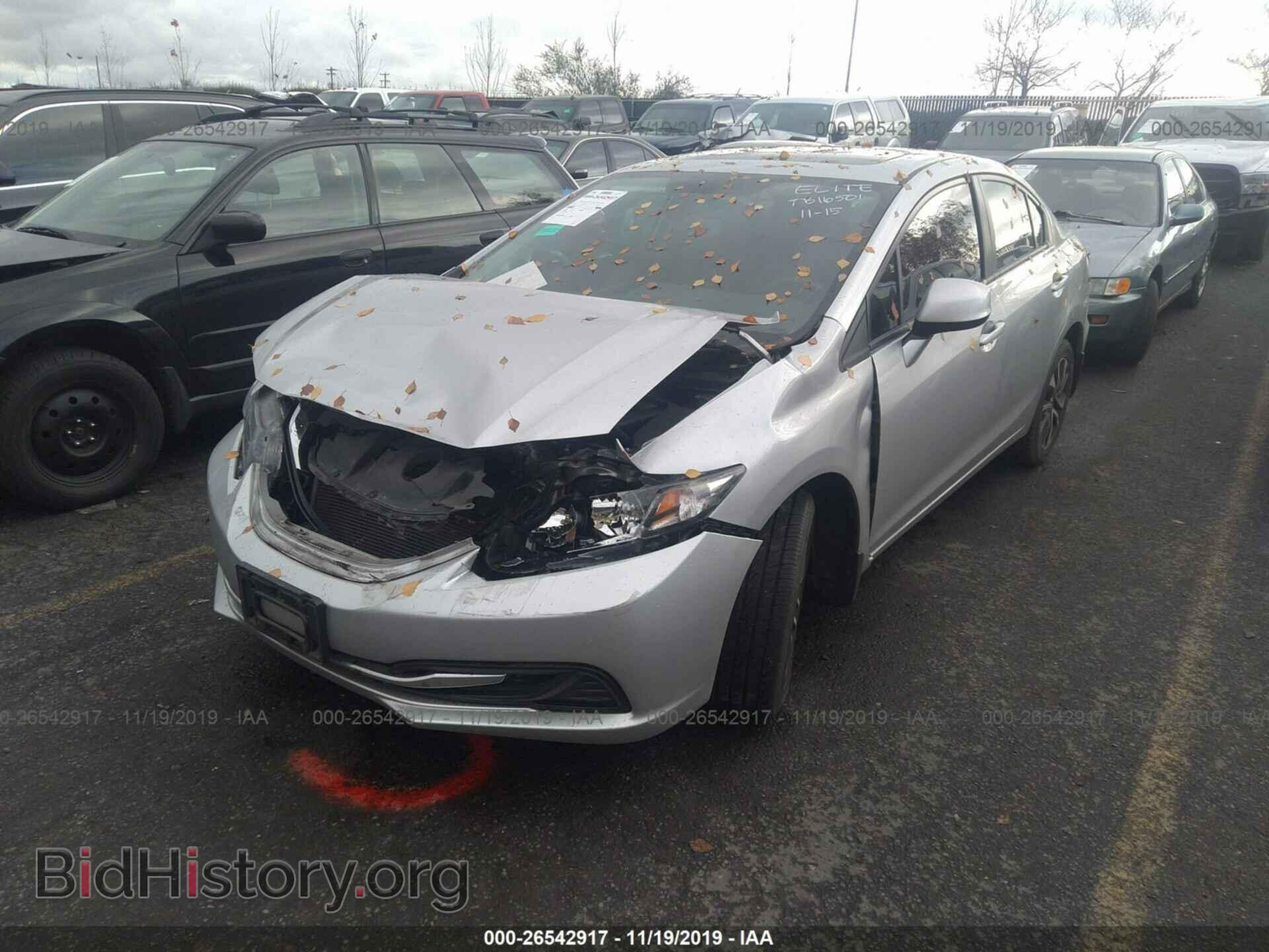 2013 HONDA CIVIC - VIN: 19XFB2F8XDE215881 - Фото 2