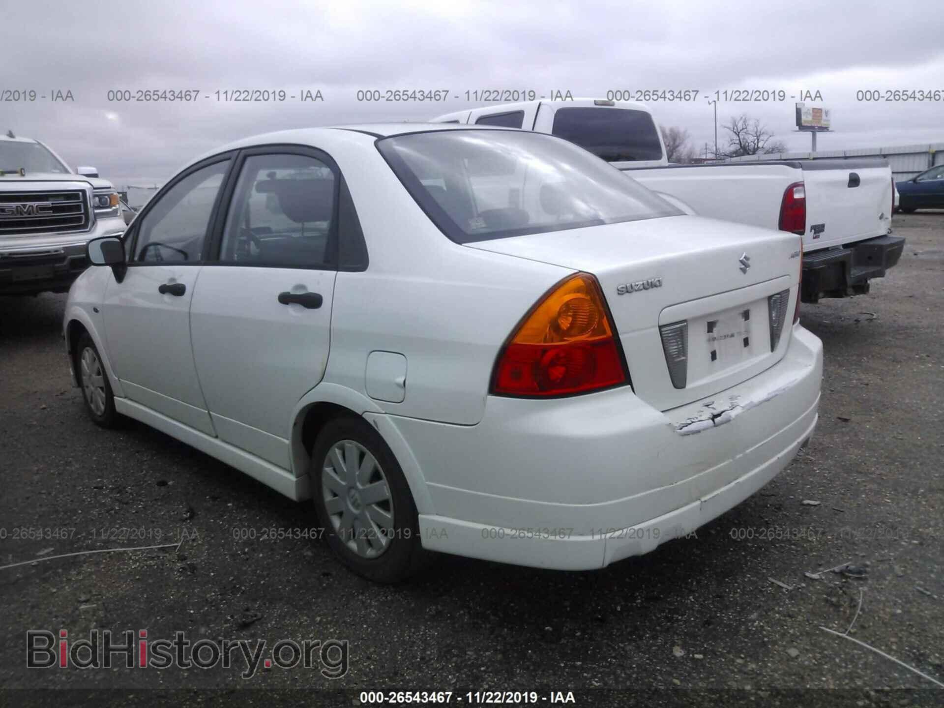 2007 SUZUKI AERIO - VIN: JS2RA62SX75354083 - Фото 3