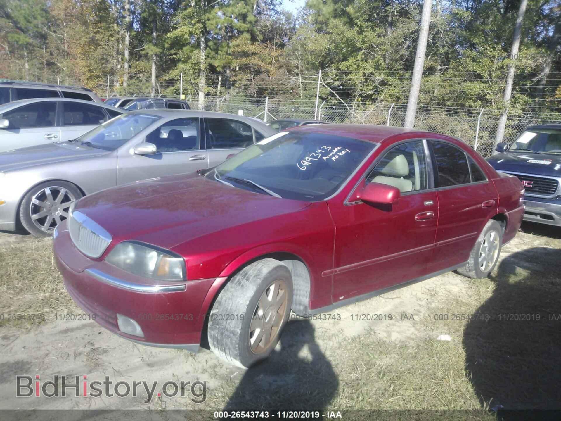 2003 LINCOLN LS - VIN: 1LNHM86S43Y699343 - Photo 2