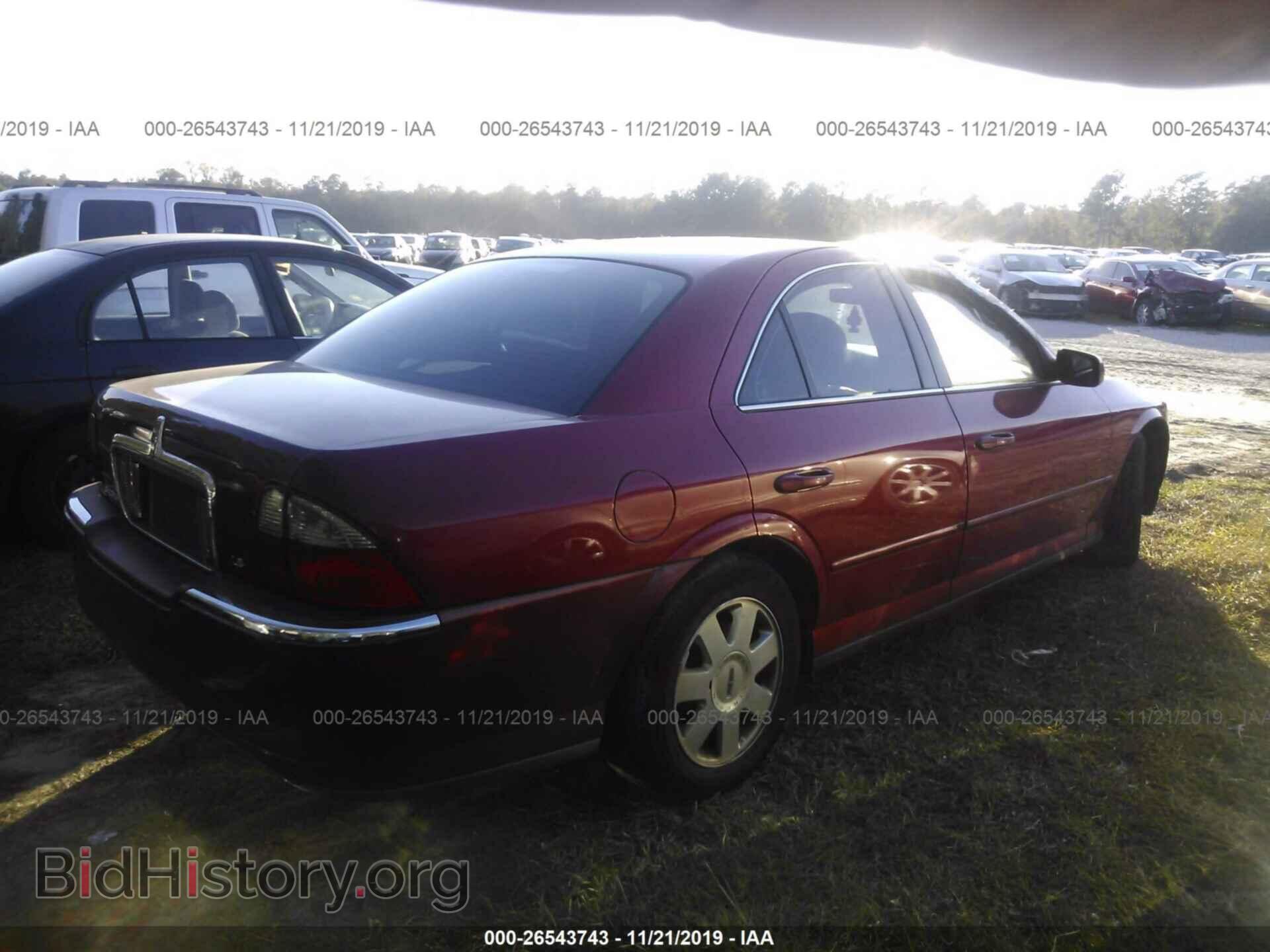 2003 LINCOLN LS - VIN: 1LNHM86S43Y699343 - Photo 4