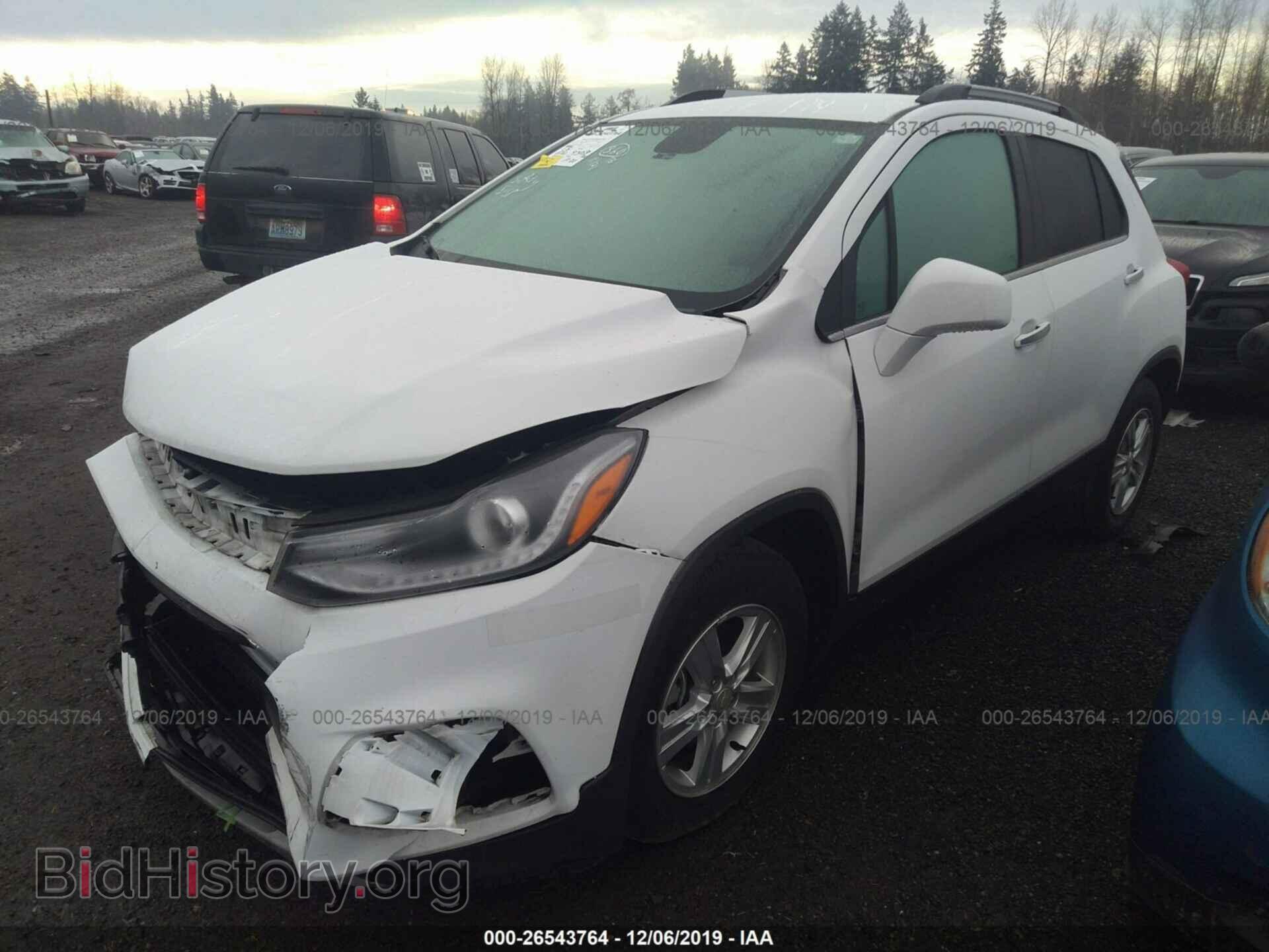 2017 CHEVROLET TRAX - VIN: 3GNCJLSB4HL226073 - Фото 2