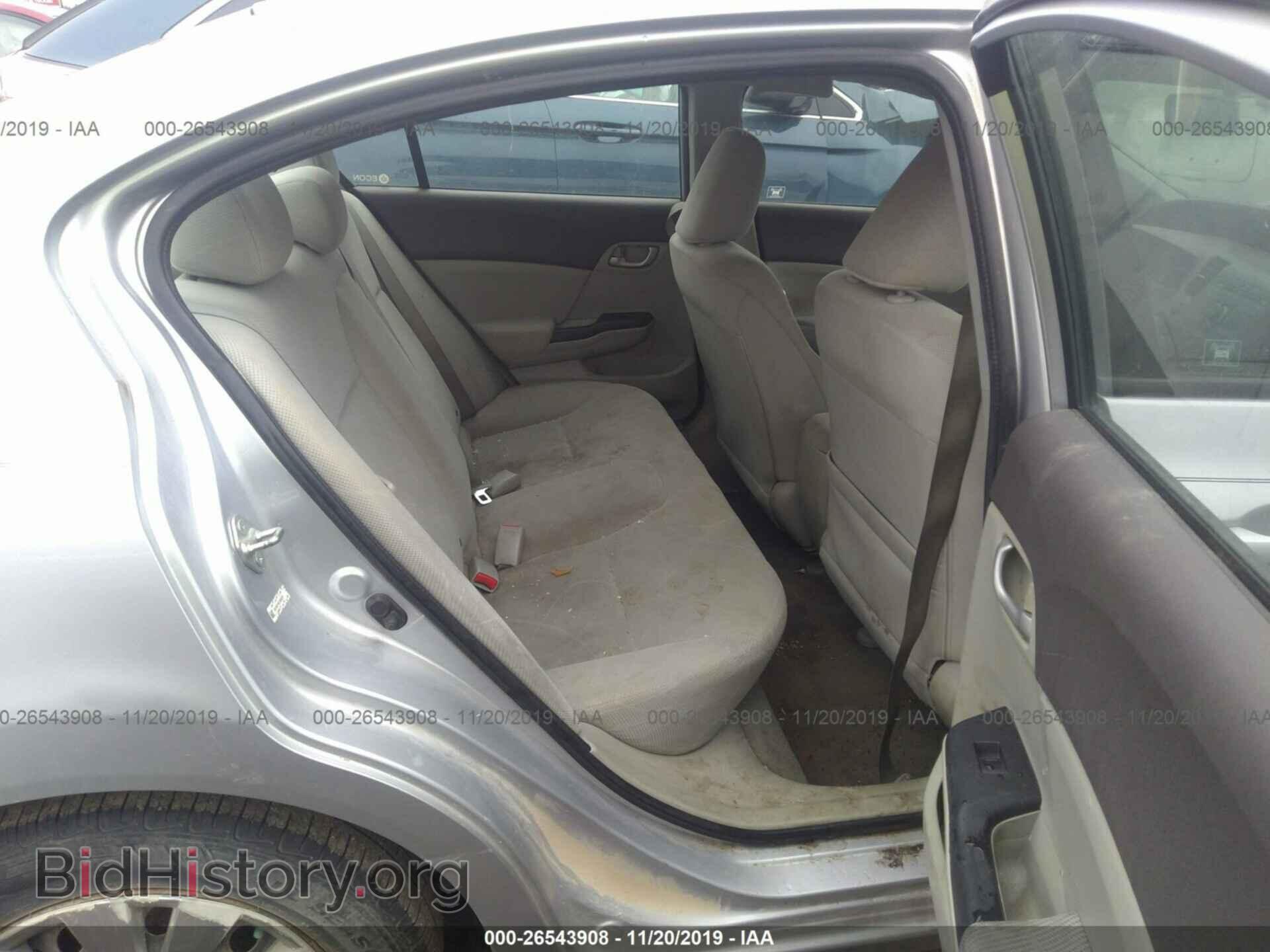 2012 HONDA CIVIC - VIN: 19XFB2F5XCE089378 - Фото 8