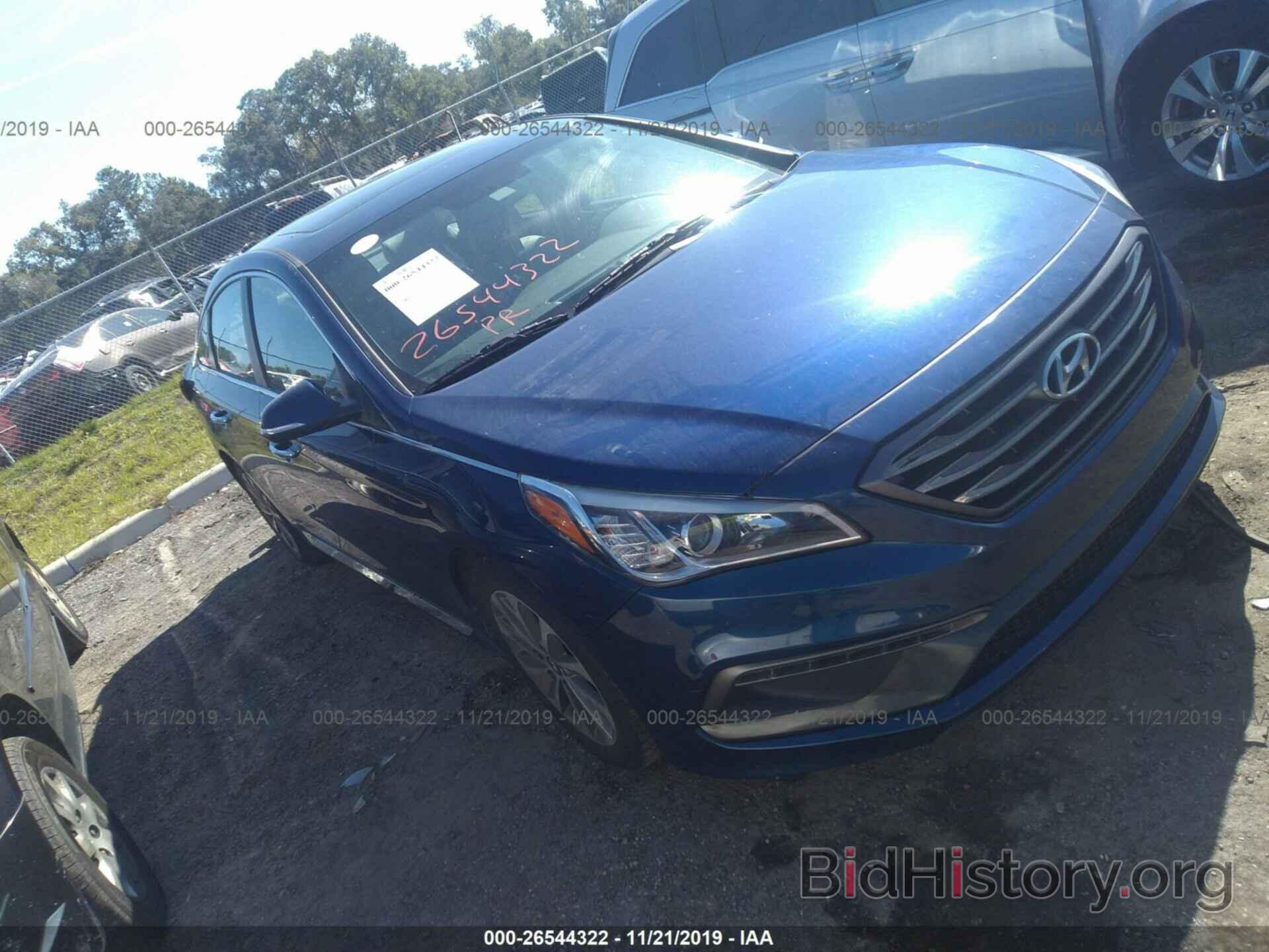 Photo 5NPE34AF9HH449649 - HYUNDAI SONATA 2017