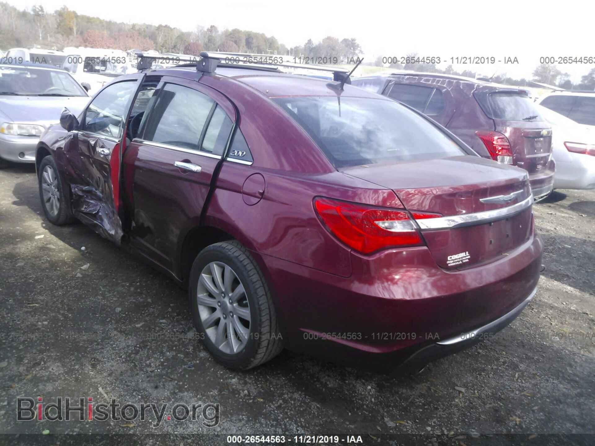 2013 CHRYSLER 200 - VIN: 1C3CCBCG1DN577822 - Фото 3