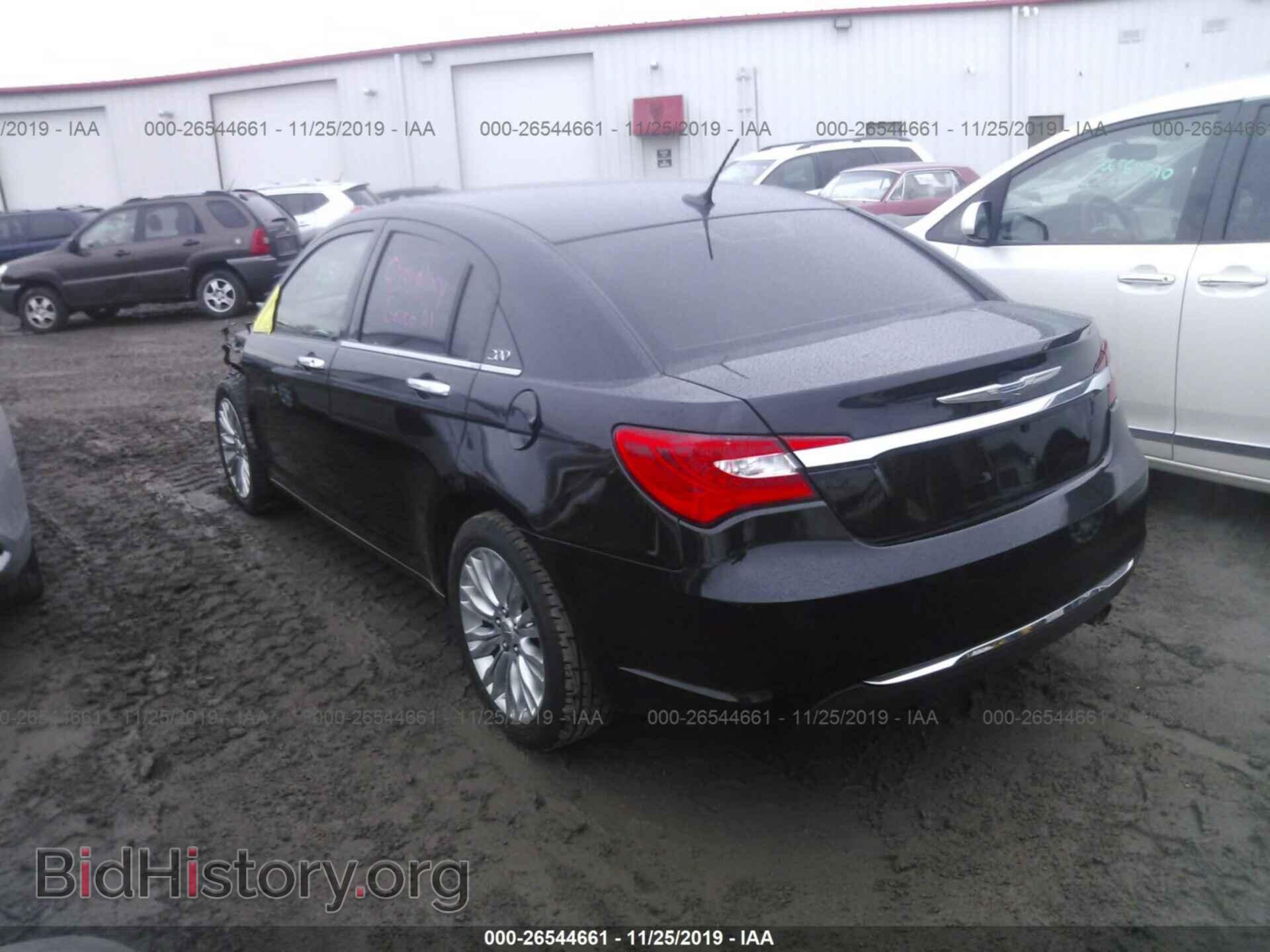 2012 CHRYSLER 200 - VIN: 1C3CCBCBXCN183531 - Фото 3