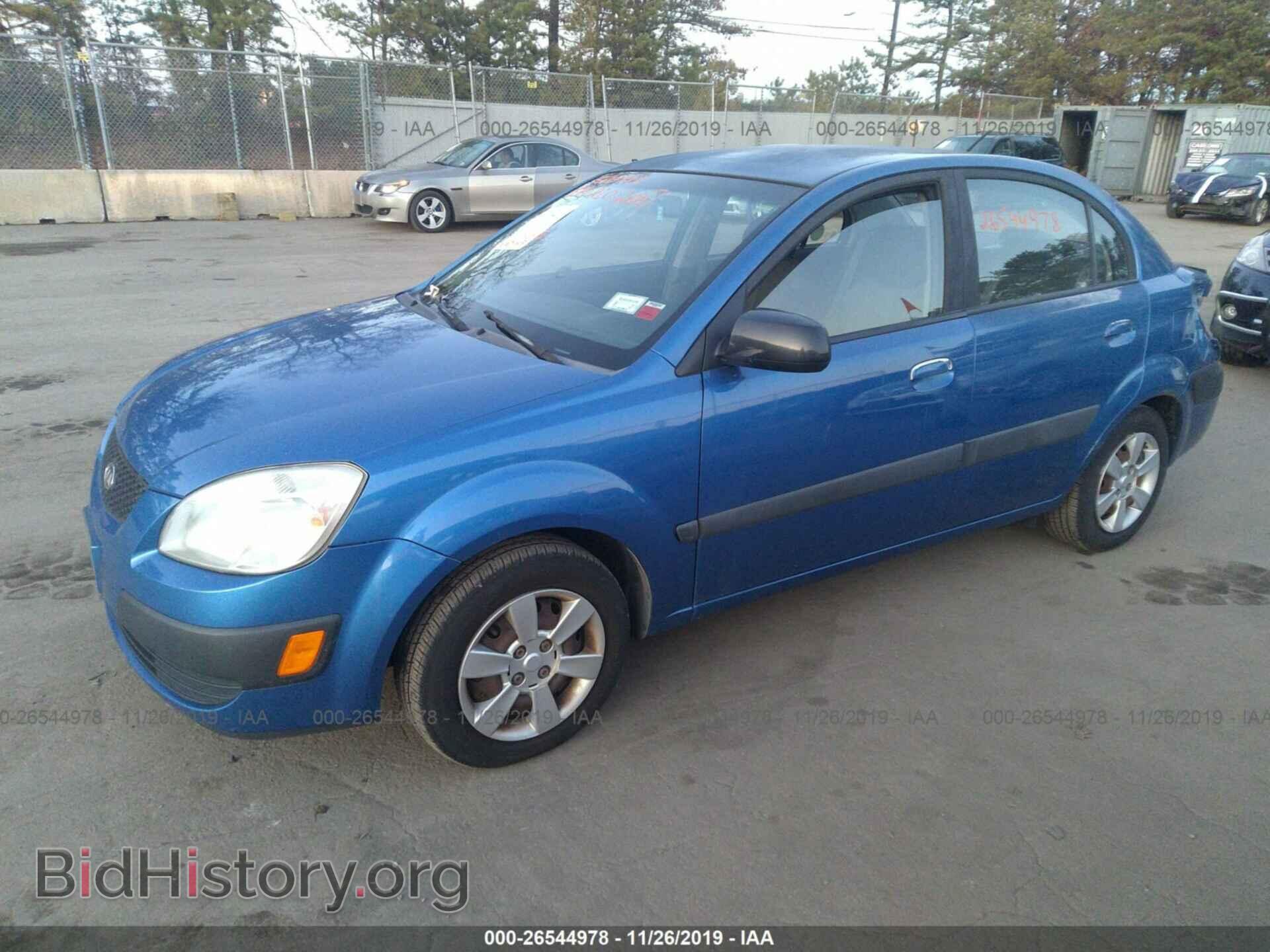 2007 KIA RIO - VIN: KNADE123776264241 - Фото 2