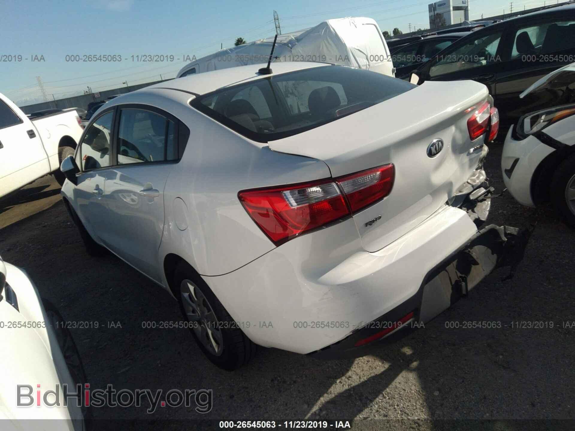 2015 KIA RIO - VIN: KNADN4A32F6499793 - Фото 2