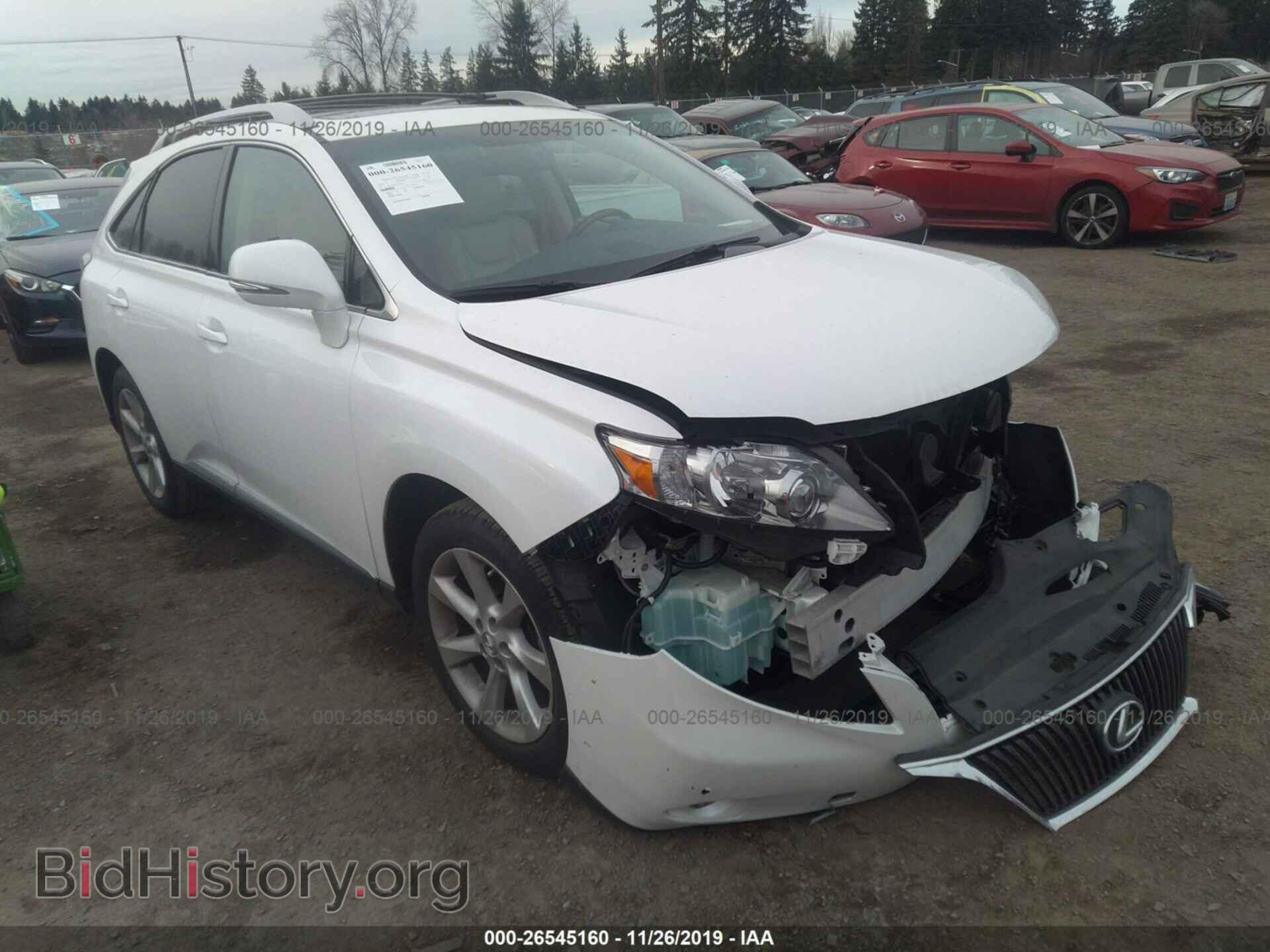 Photo 2T2ZK1BA8CC066508 - LEXUS RX 2012