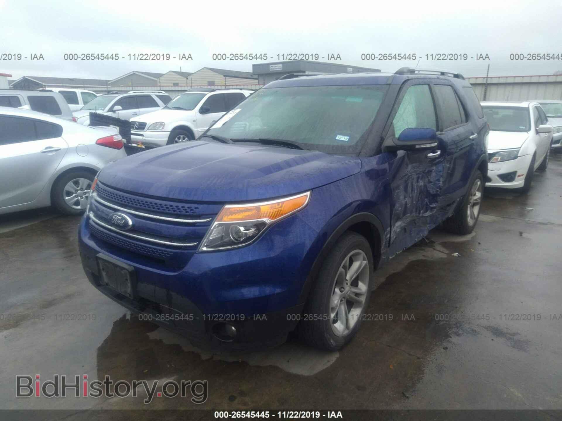 2013 FORD EXPLORER - VIN: 1FM5K8F88DGC82375 - Фото 2