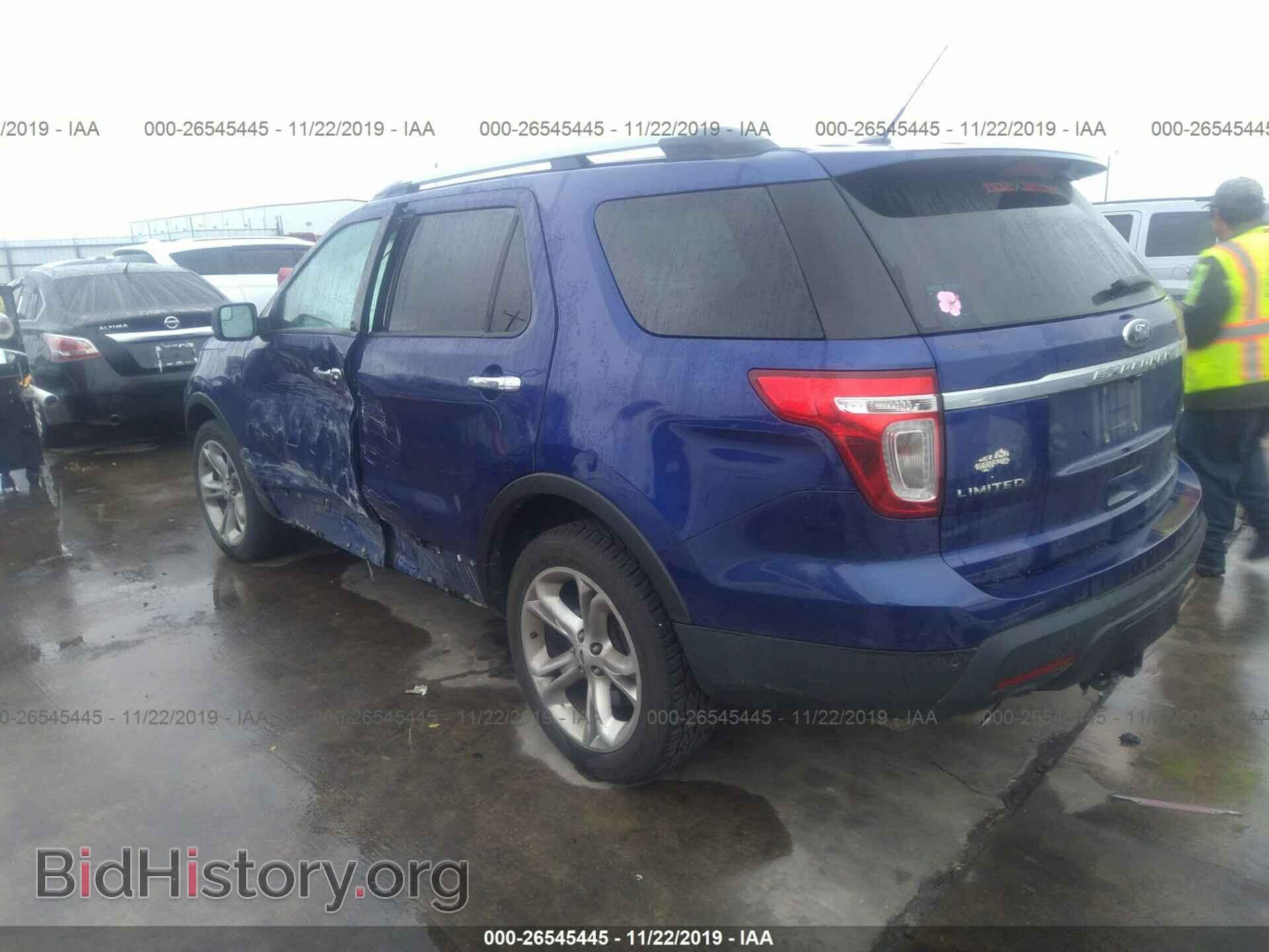 2013 FORD EXPLORER - VIN: 1FM5K8F88DGC82375 - Фото 3
