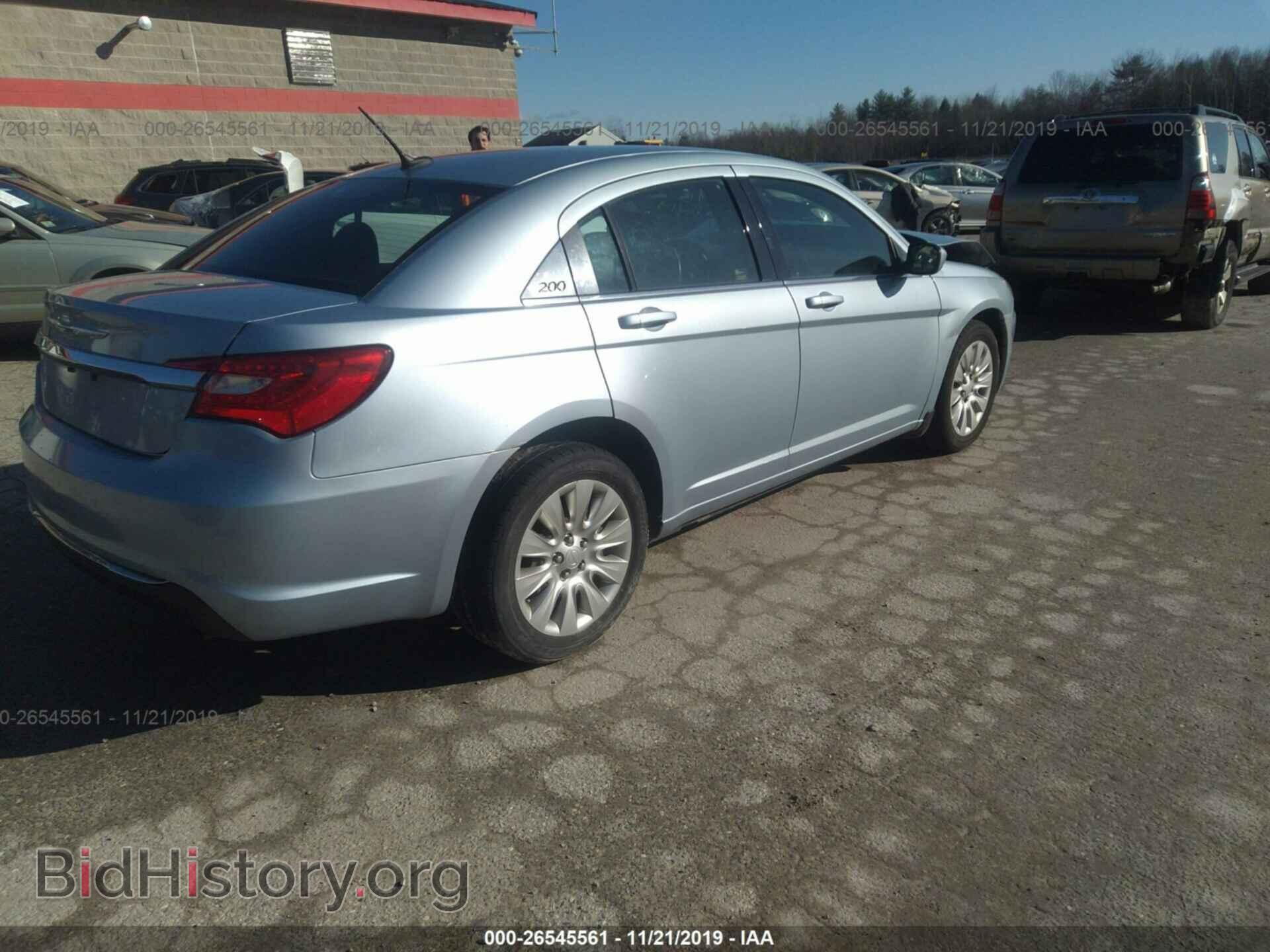 2014 CHRYSLER 200 - VIN: 1C3CCBAB3EN141403 - Фото 4