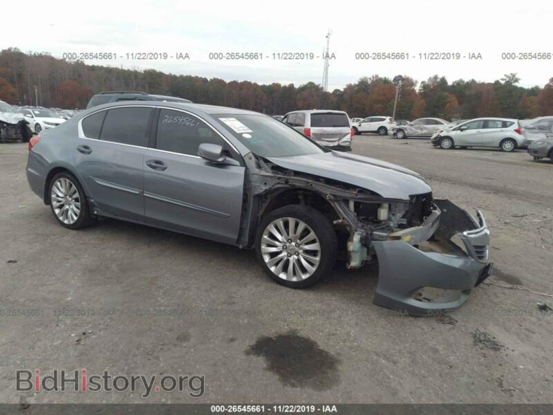 2014 Acura RLX Tech (VIN JH4KC1F51EC005043) — photo 1 of 11, IAAI, damage: right front