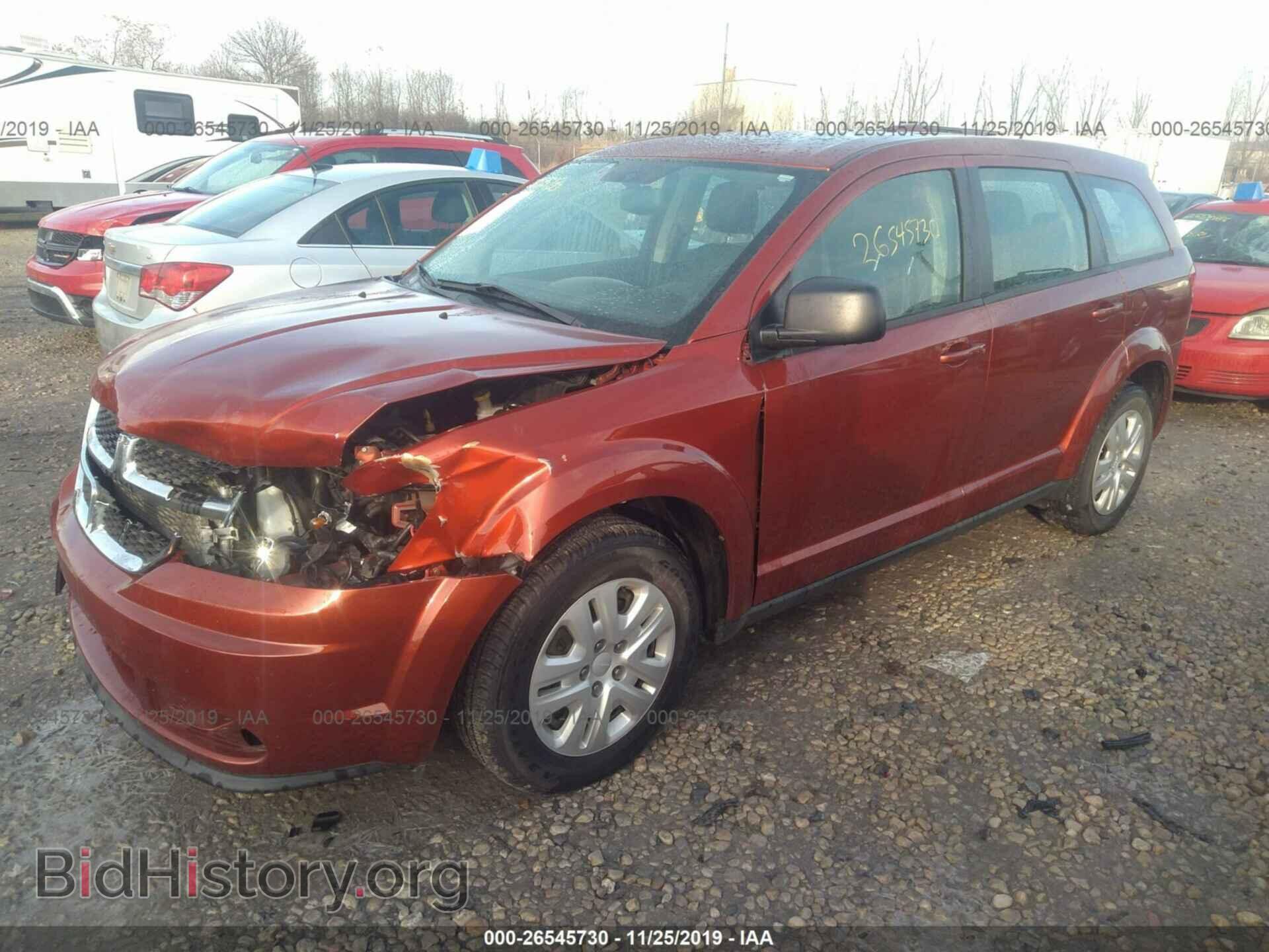 2013 DODGE JOURNEY - VIN: 3C4PDCAB0DT715888 - Photo 2