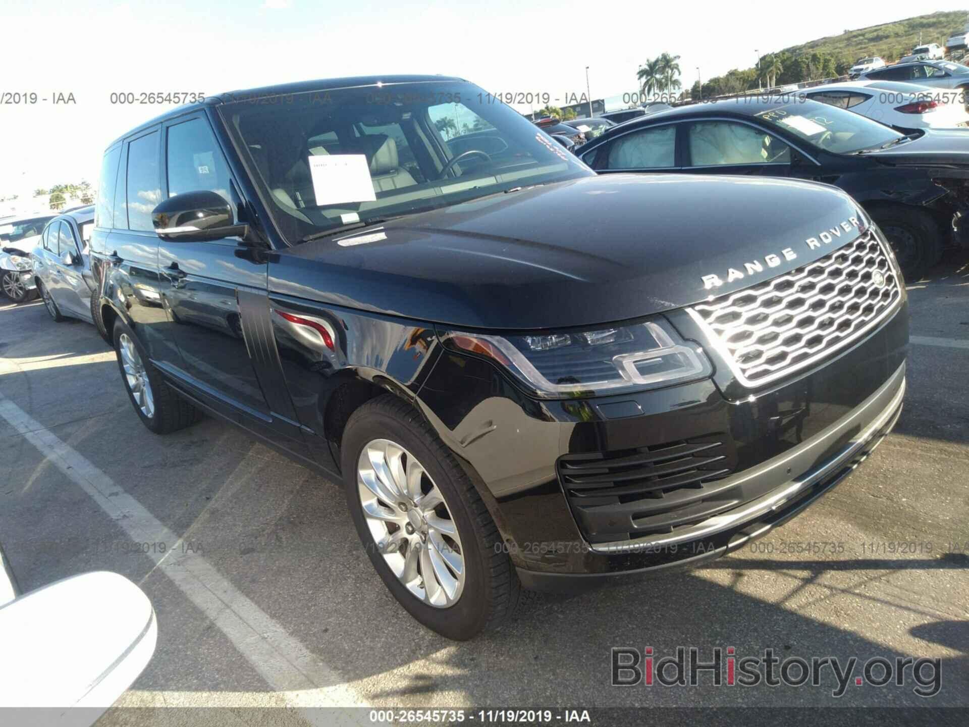 Photo SALGS2SV2JA390648 - LAND ROVER RANGE ROVER 2018