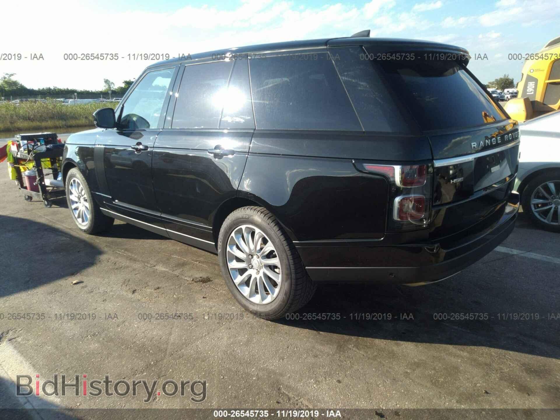 2018 LAND ROVER RANGE ROVER - VIN: SALGS2SV2JA390648 - Фото 3