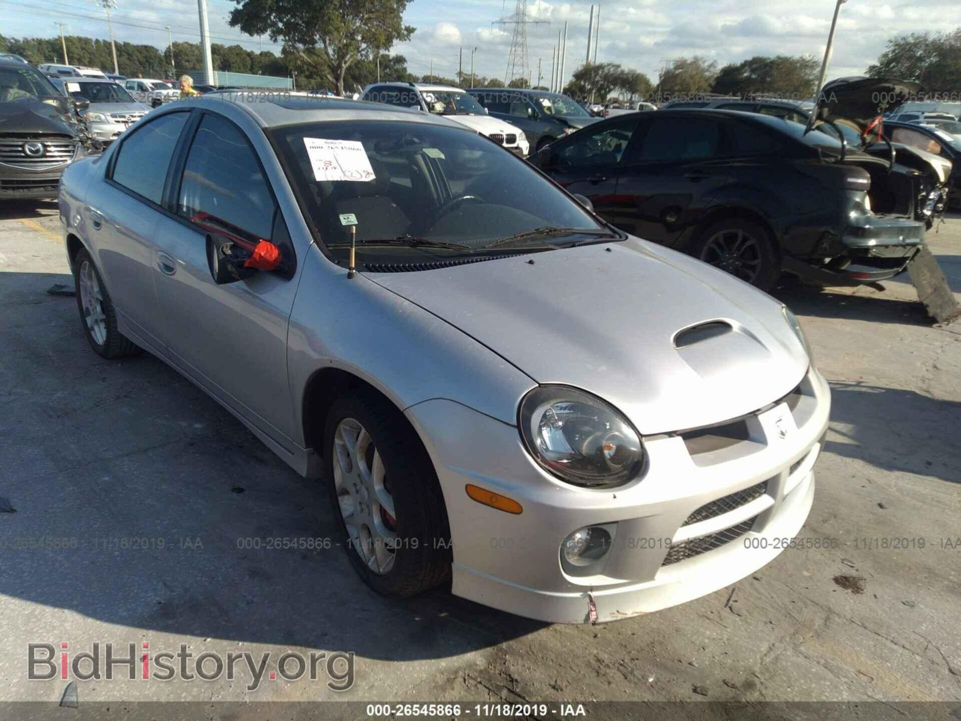 Photo 1B3ES66S34D568867 - DODGE NEON 2004