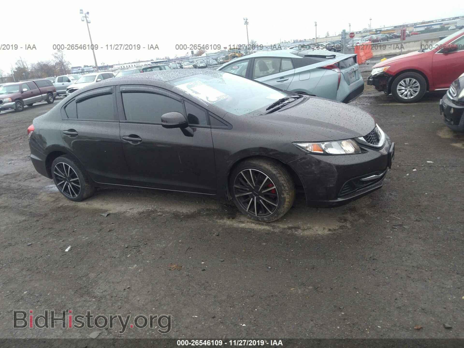 Фотография 2HGFB2F5XDH512385 - HONDA CIVIC 2013