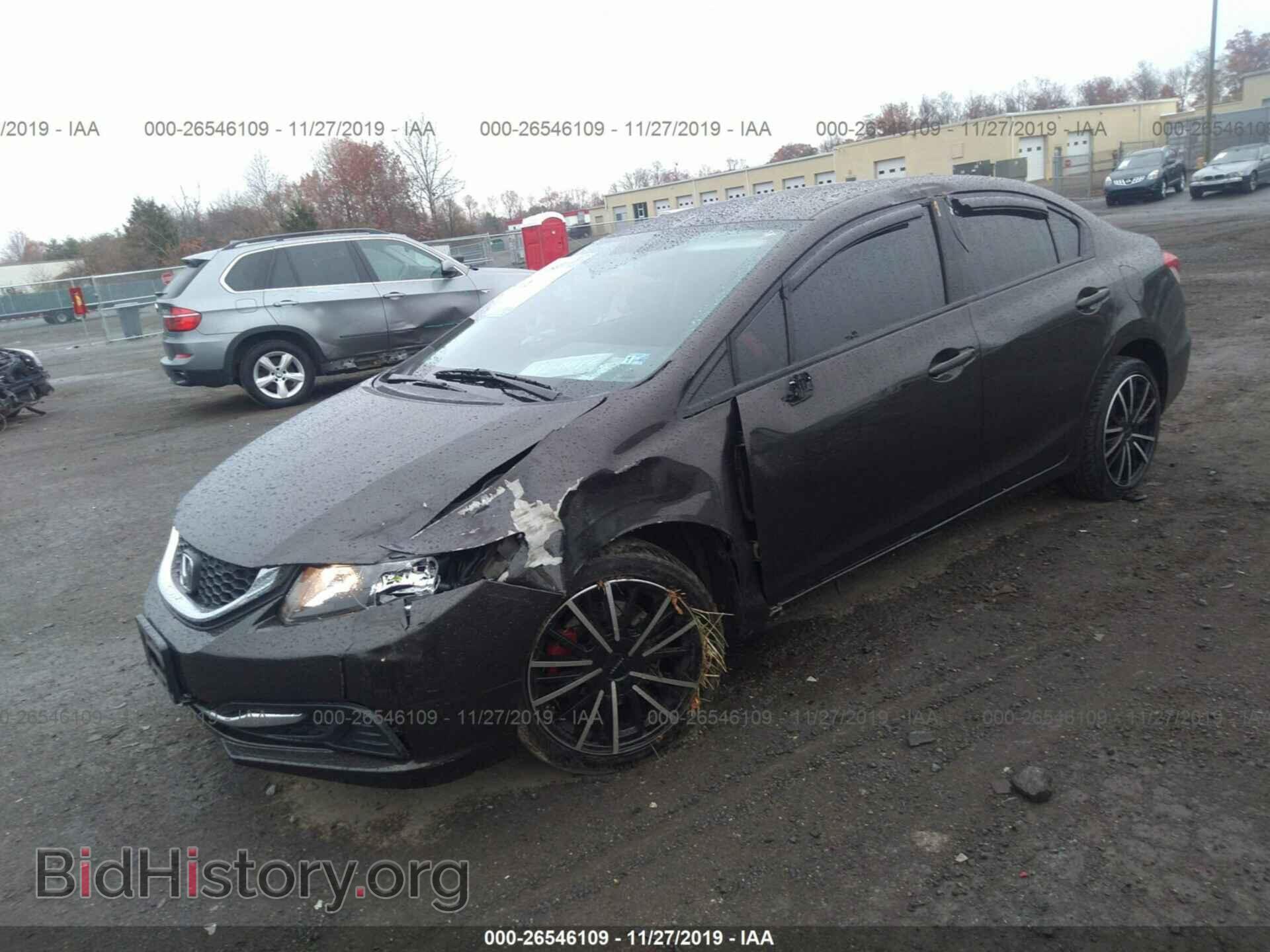 2013 HONDA CIVIC - VIN: 2HGFB2F5XDH512385 - Фото 2