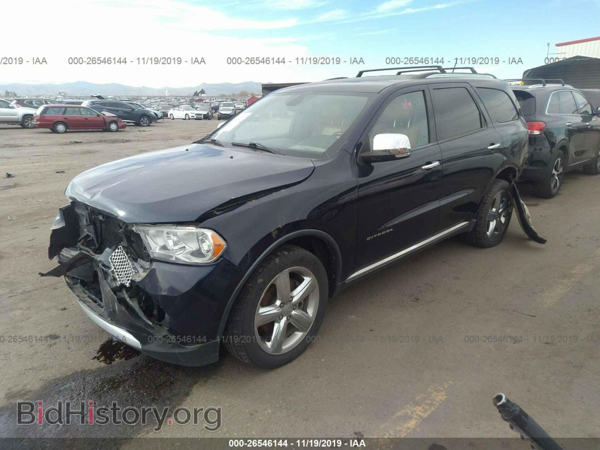 2012 Dodge Durango - VIN: 1C4SDJET9CC120047 - Фото 2