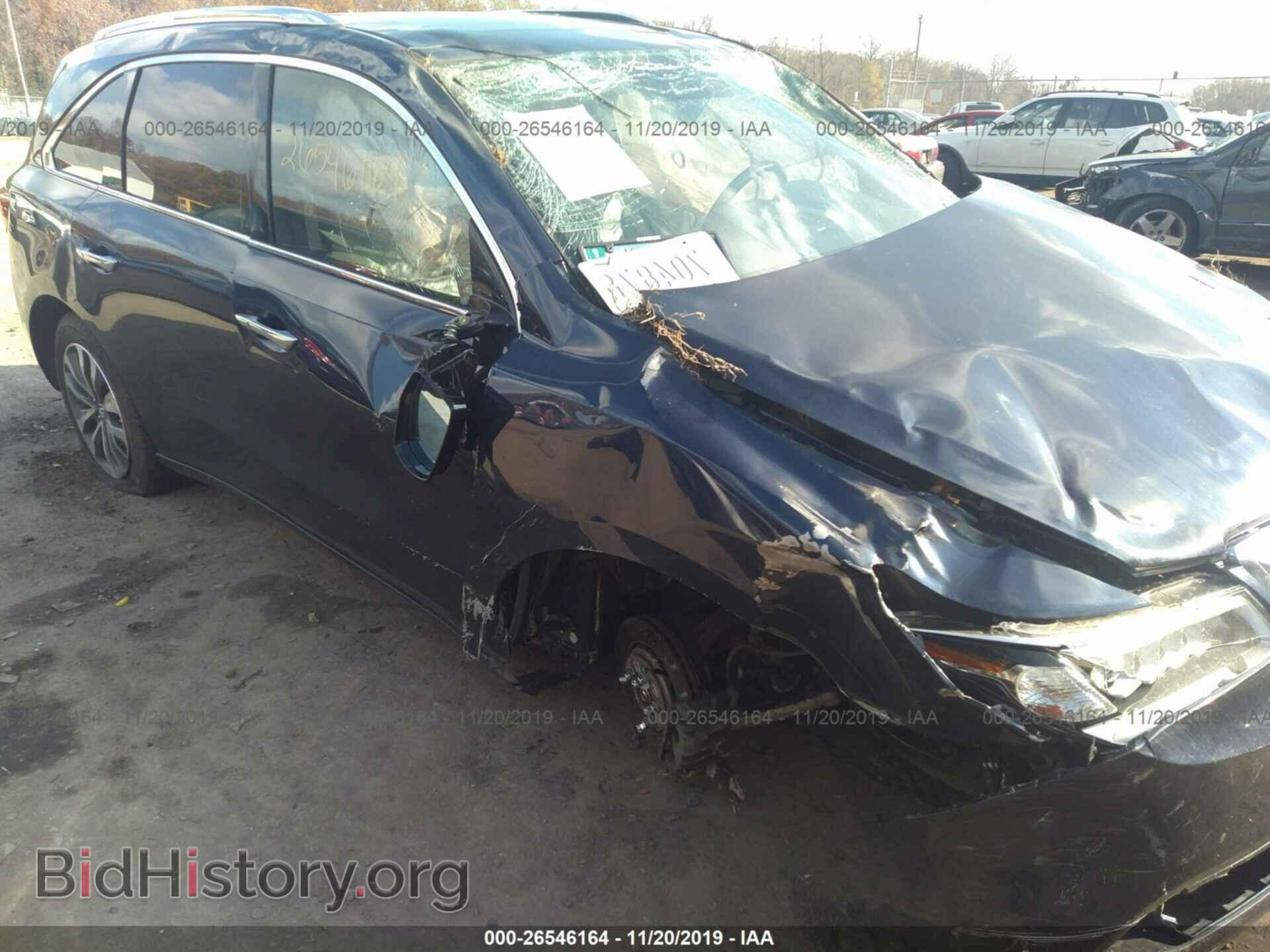 Photo 5FRYD4H48GB031531 - ACURA MDX 2016