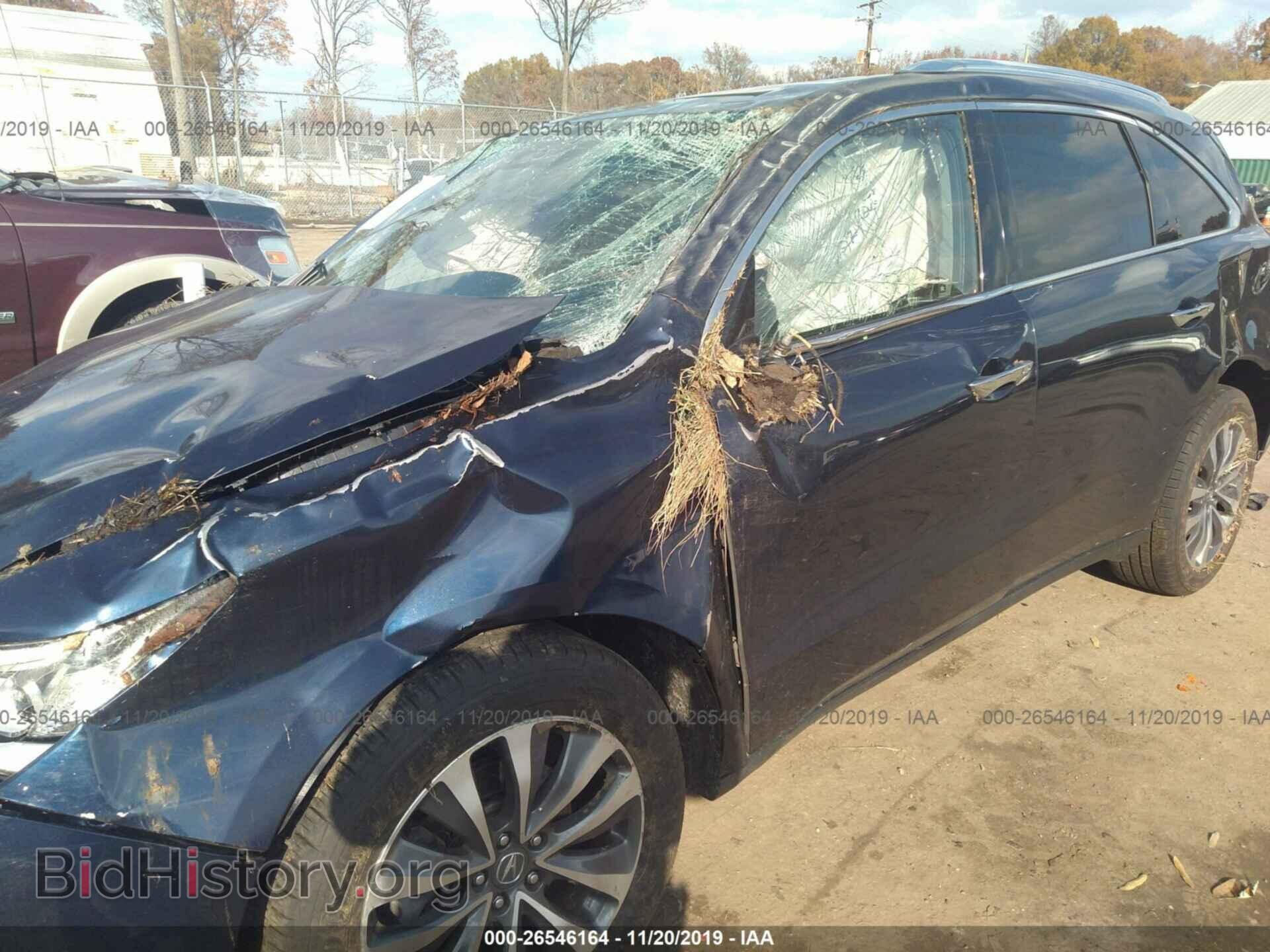 2016 ACURA MDX - VIN: 5FRYD4H48GB031531 - Фото 2
