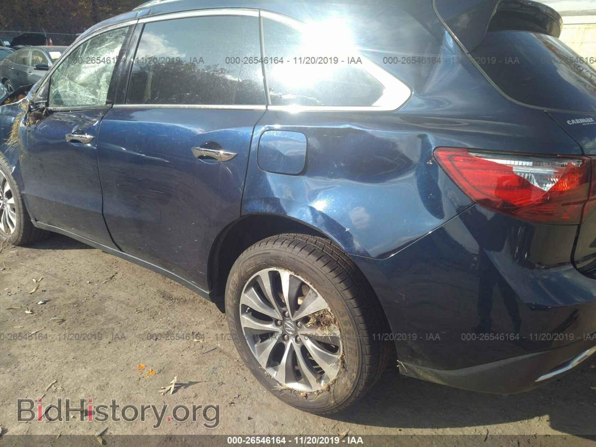 2016 ACURA MDX - VIN: 5FRYD4H48GB031531 - Фото 3