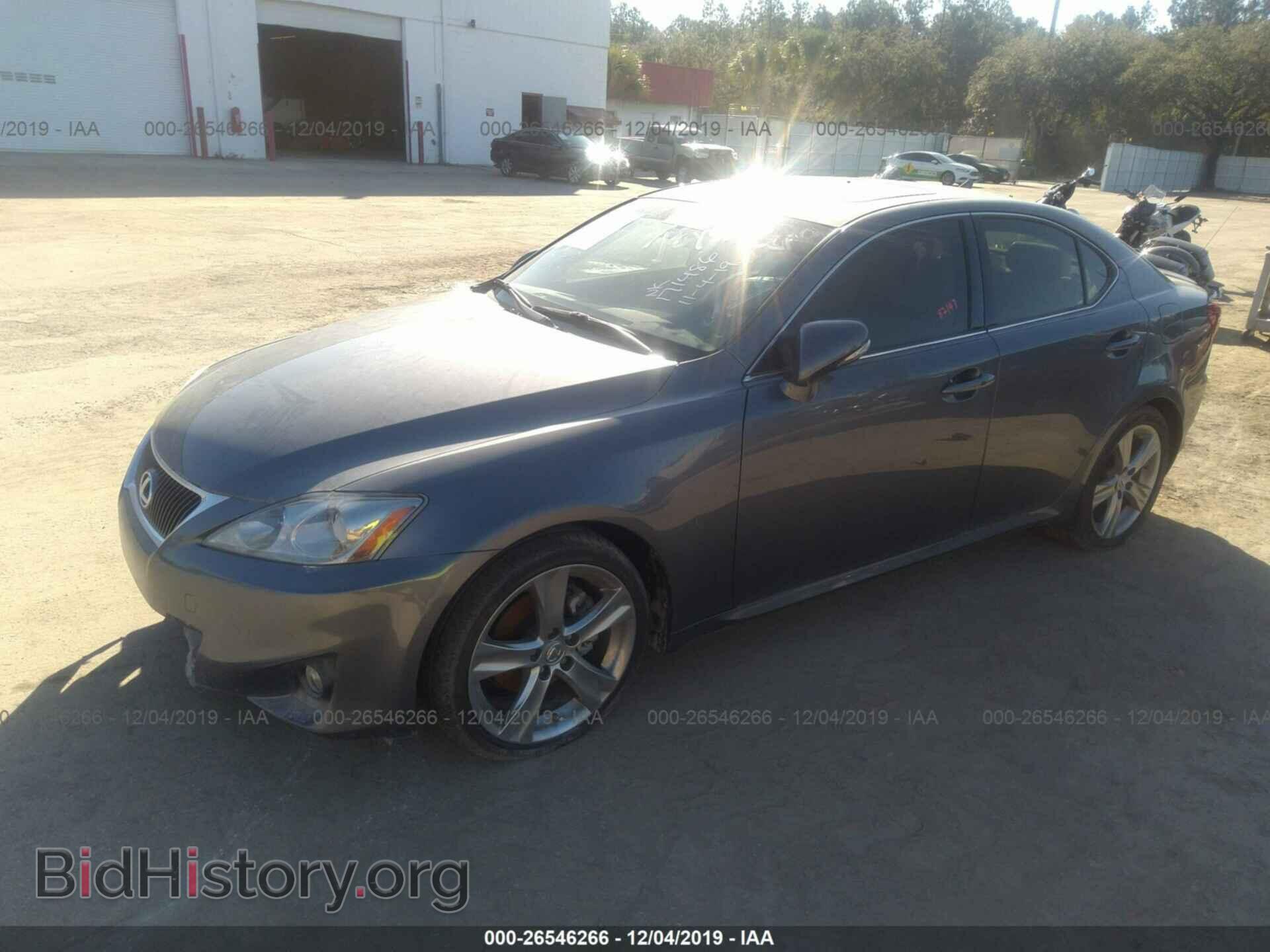 2012 LEXUS IS - VIN: JTHBF5C26C5171486 - Фото 2