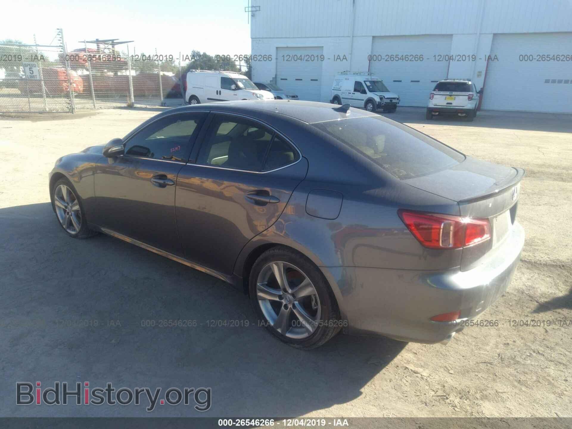 2012 LEXUS IS - VIN: JTHBF5C26C5171486 - Фото 3