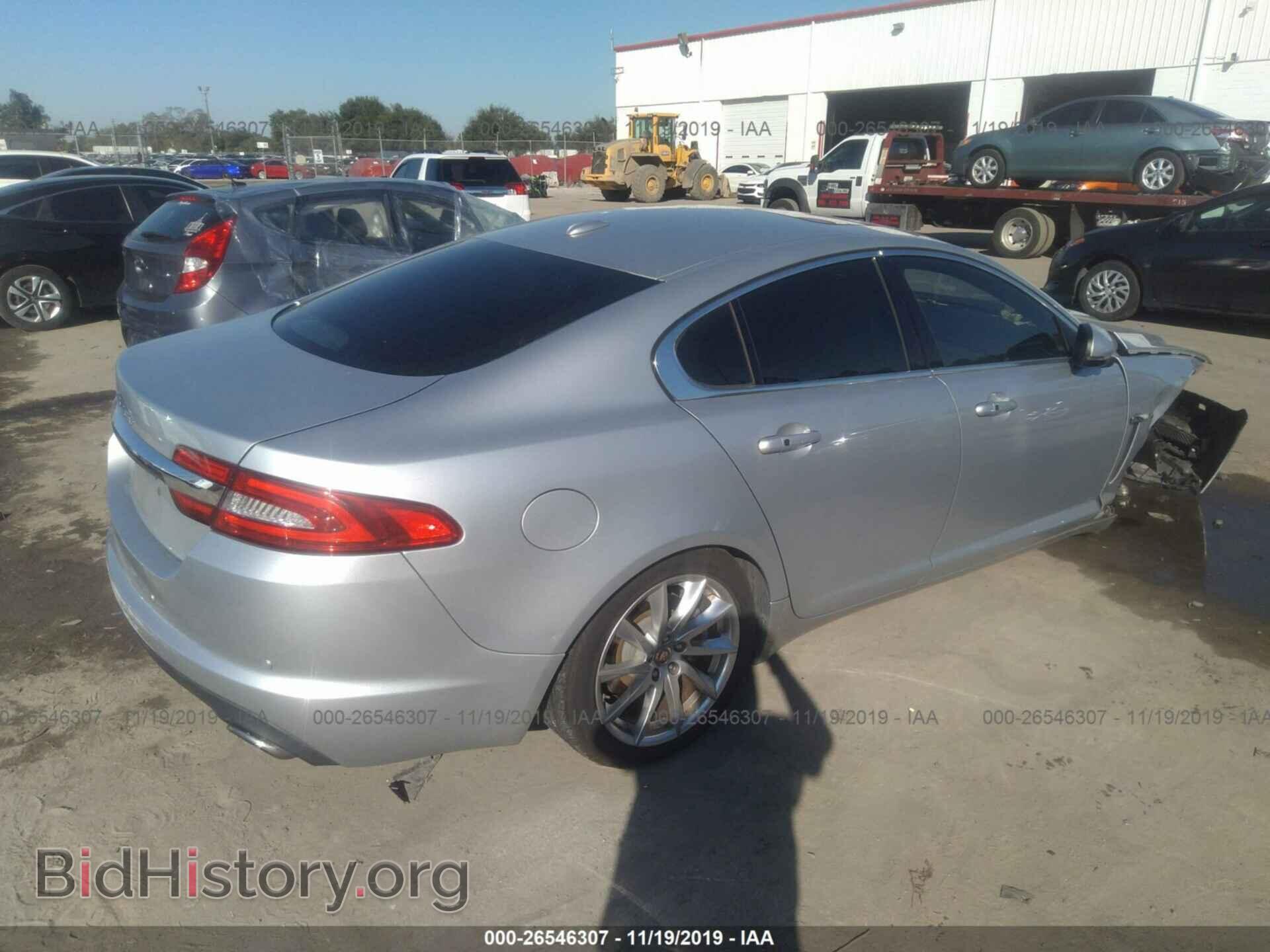 2012 JAGUAR XF - VIN: SAJWA0FB0CLS46129 - Фото 4