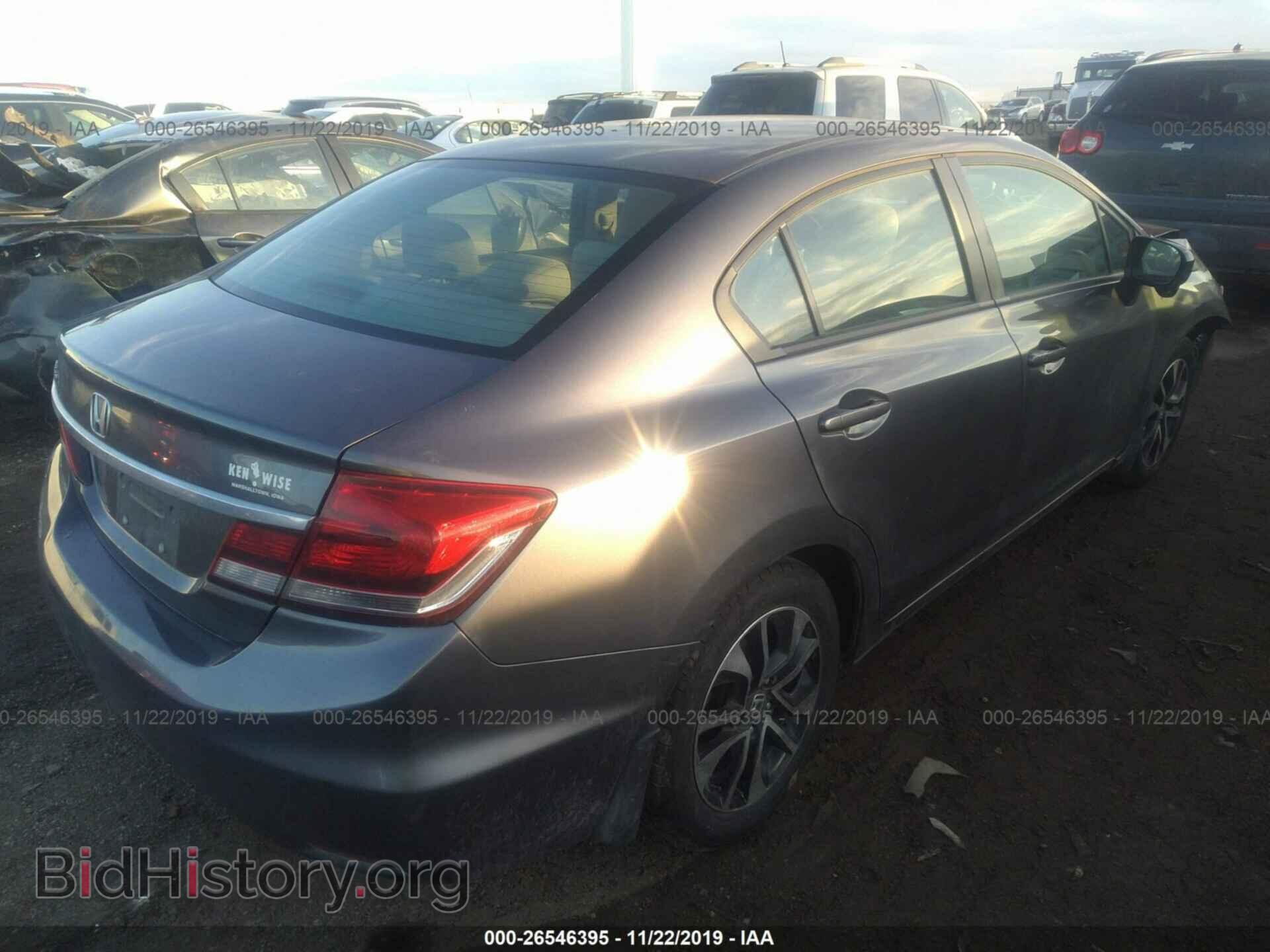 2014 HONDA CIVIC - VIN: 2HGFB2F89EH543381 - Фото 4