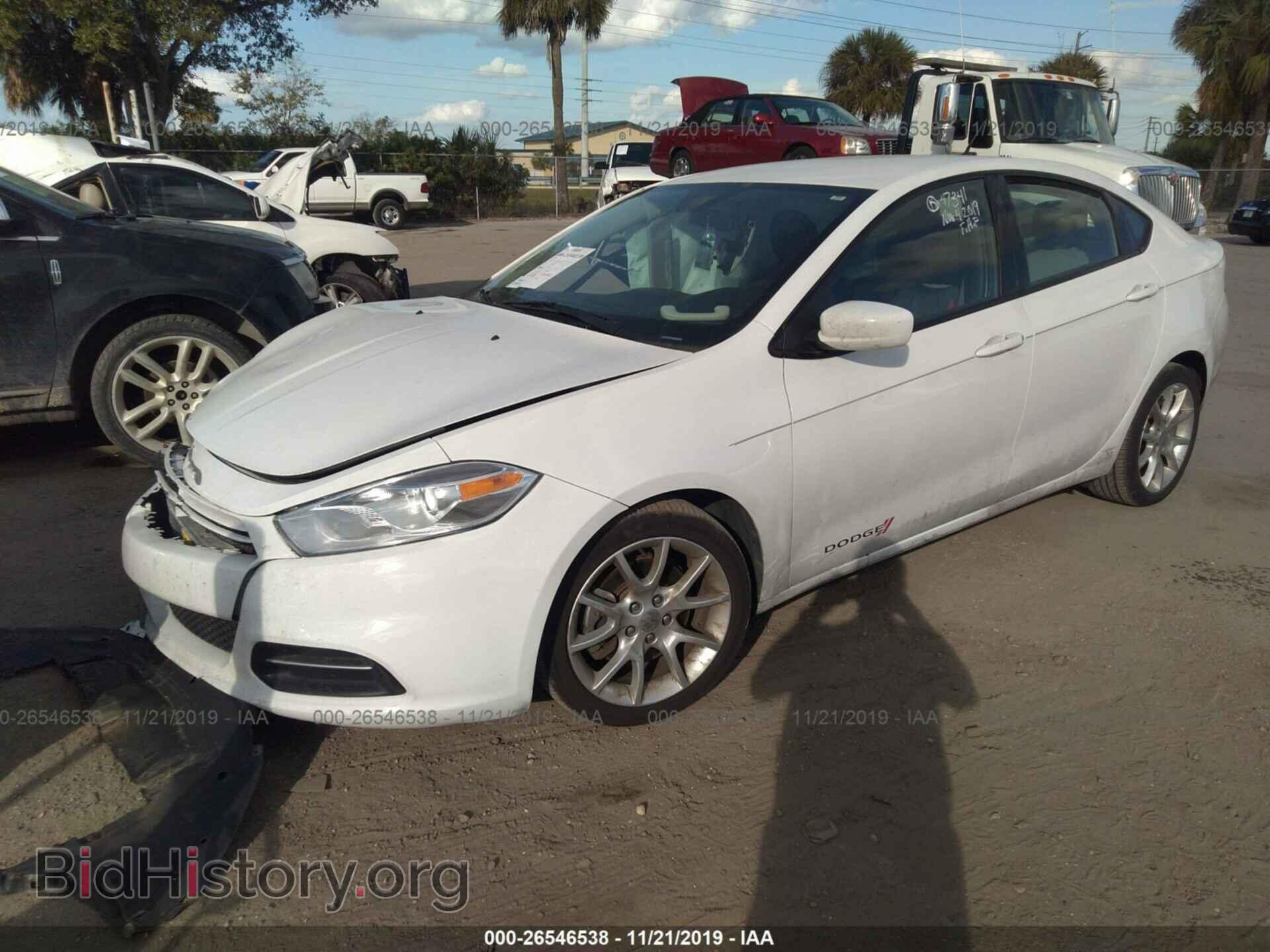 2013 DODGE DART - VIN: 1C3CDFBA8DD221133 - Фото 2