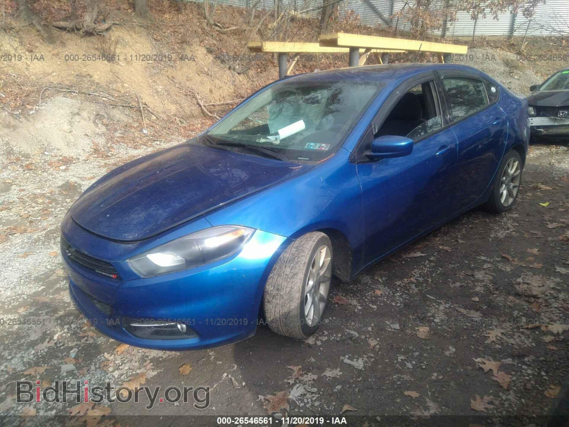 2013 DODGE DART - VIN: 1C3CDFBA5DD330987 - Фото 2