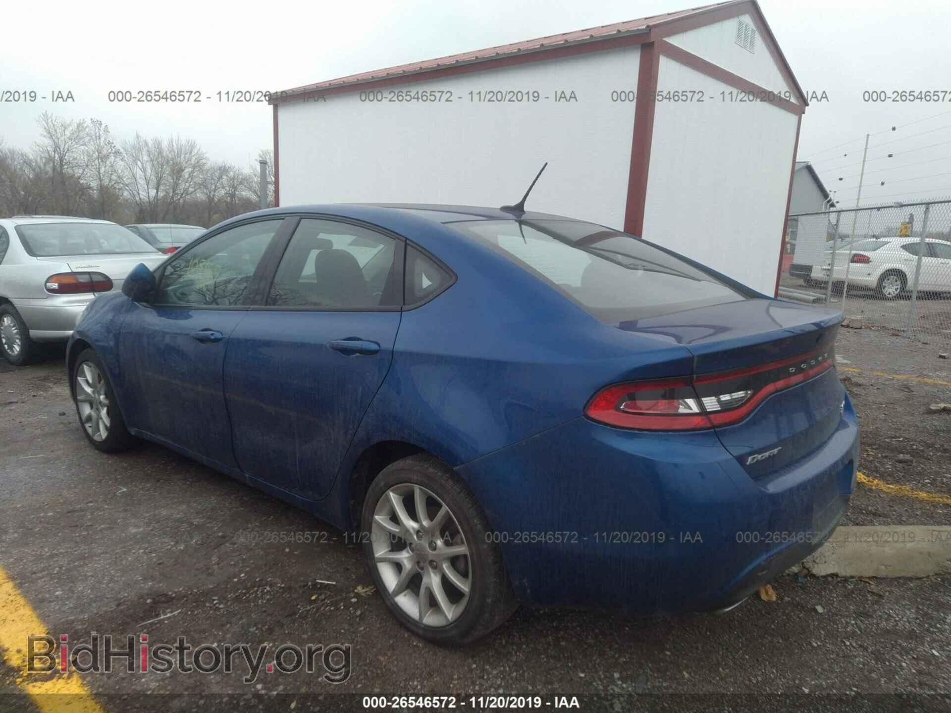 2013 DODGE DART - VIN: 1C3CDFBH1DD105351 - Фото 3