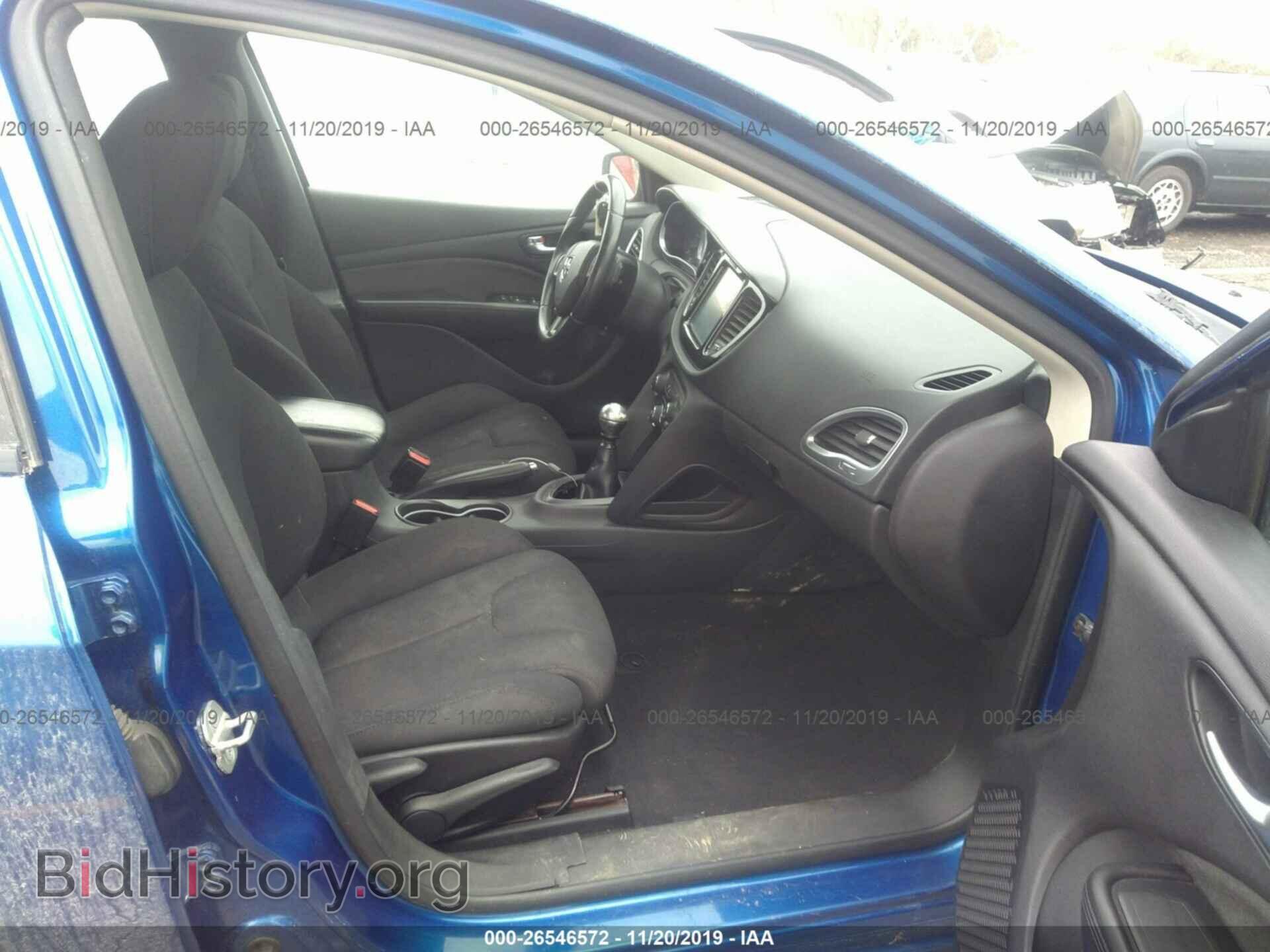 2013 DODGE DART - VIN: 1C3CDFBH1DD105351 - Фото 5