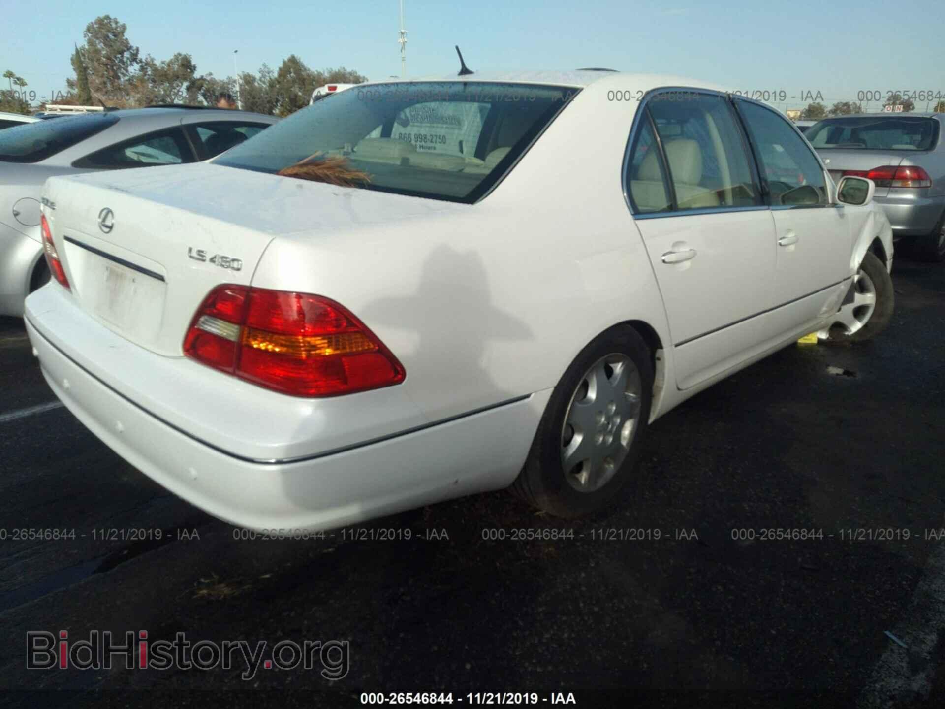 2003 LEXUS LS - VIN: JTHBN30FX30098991 - Photo 4
