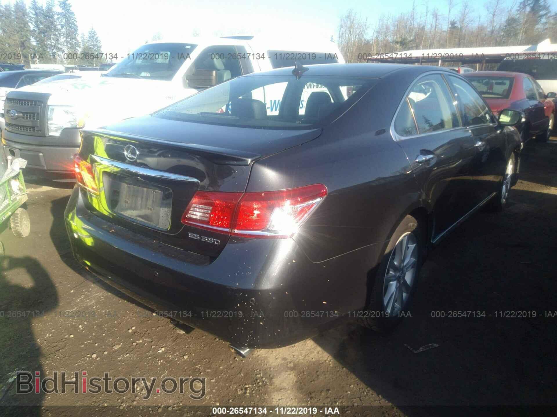 2011 LEXUS ES - VIN: JTHBK1EG5B2436671 - Фото 4