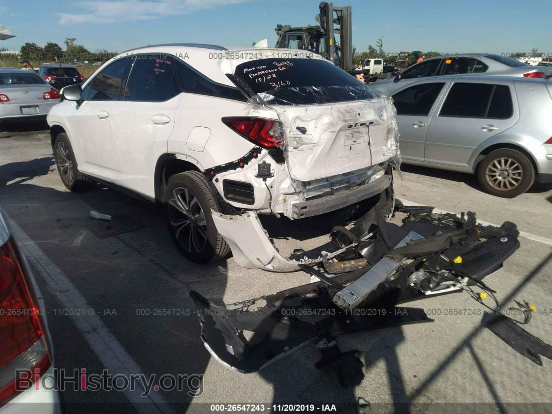 2017 LEXUS RX - VIN: 2T2ZZMCA1HC051237 - Фото 3