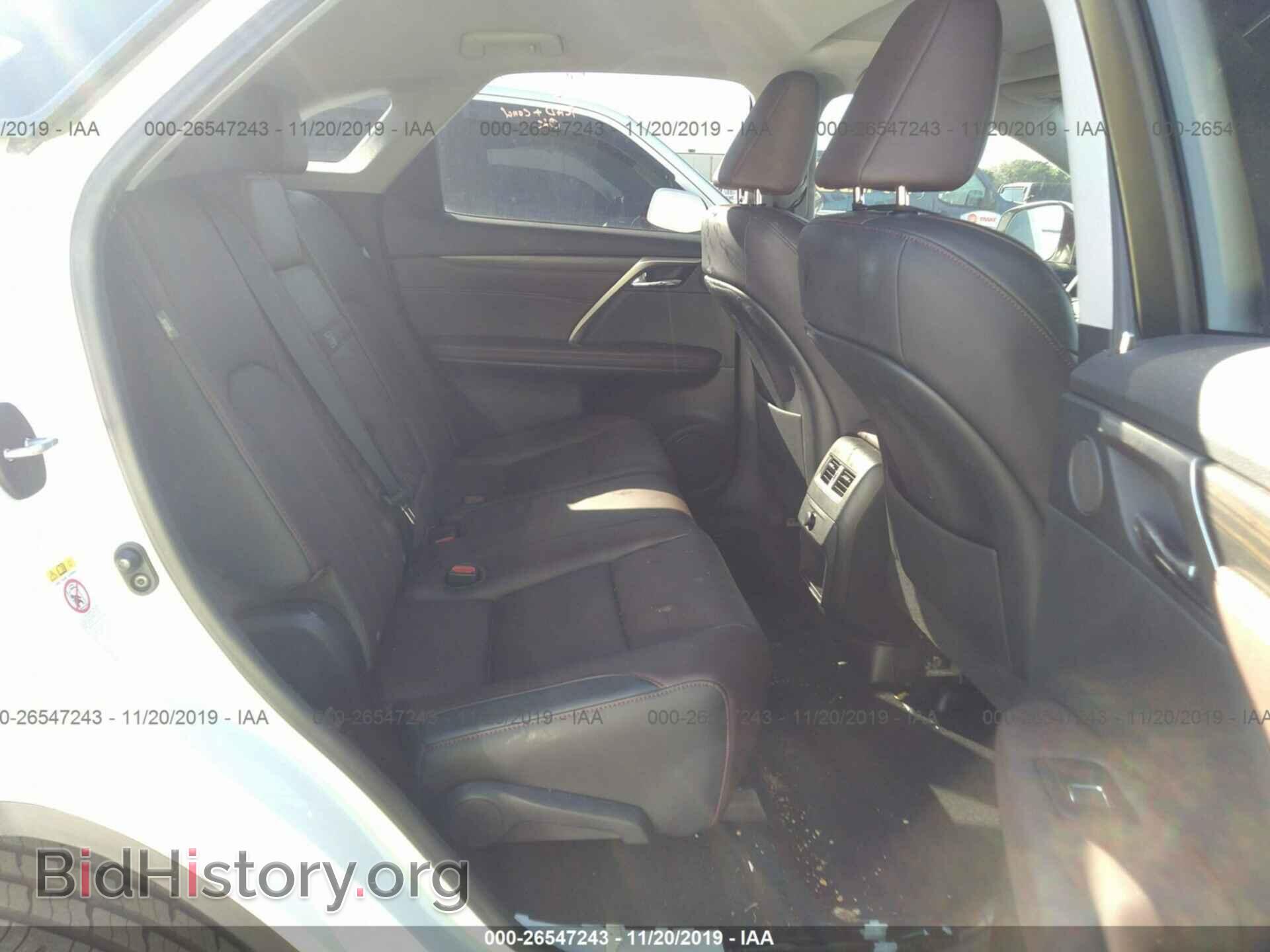 2017 LEXUS RX - VIN: 2T2ZZMCA1HC051237 - Фото 8