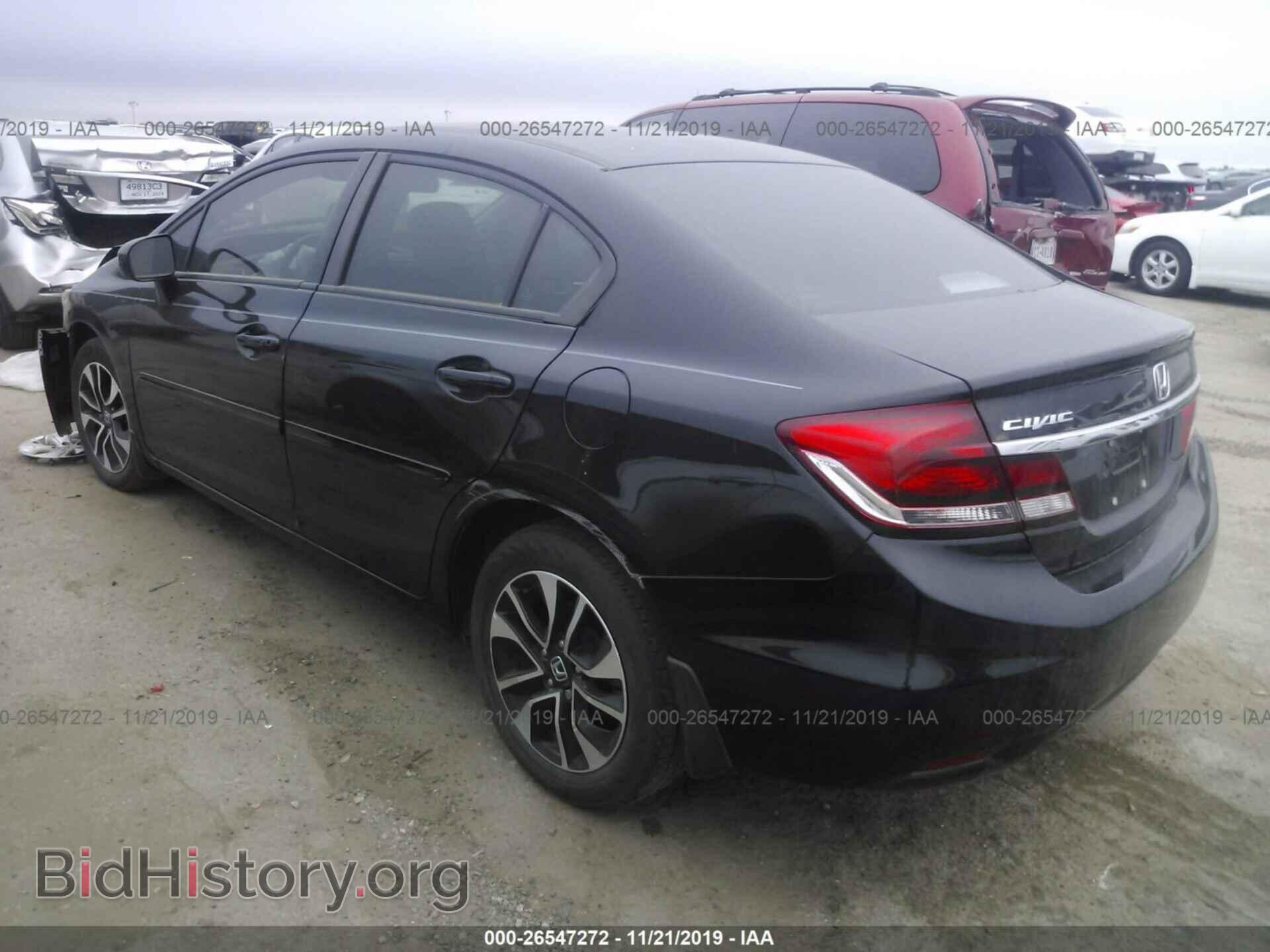 2014 HONDA CIVIC - VIN: 19XFB2F80EE056449 - Фото 3